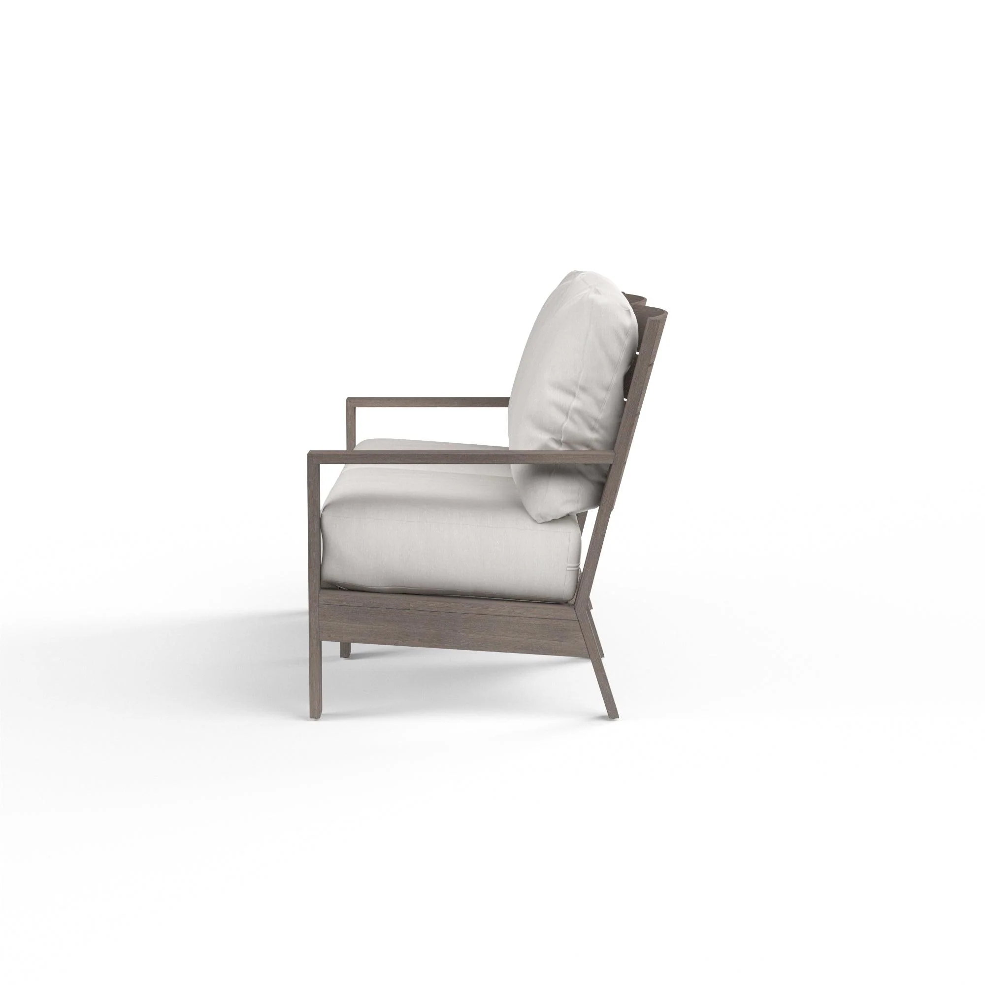 Laguna Loveseat in Canvas Flax, No Welt - Remutear
