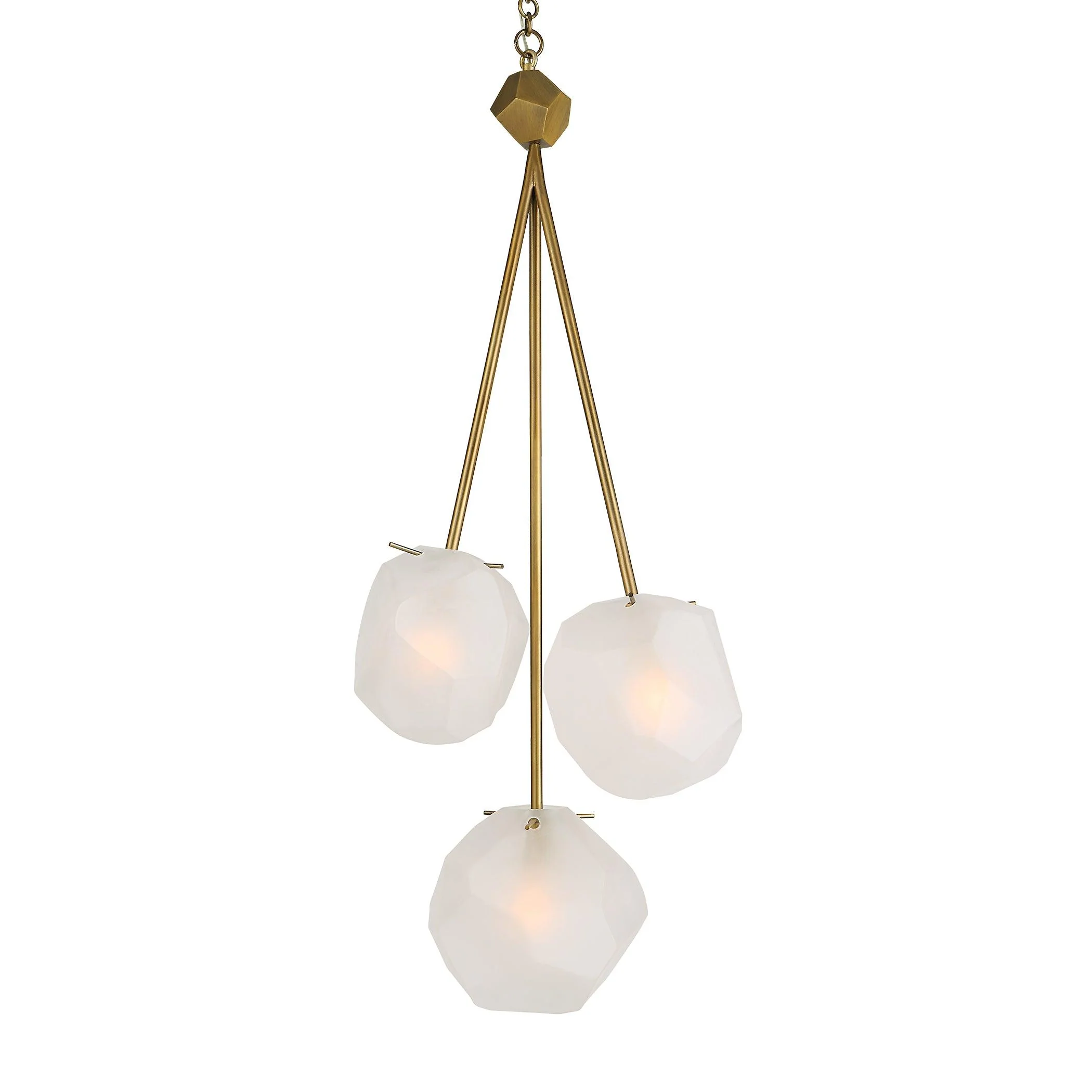 Geodesic 3 Light Pendant - Remutear