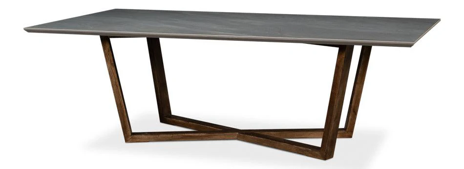 Double Pedestal Dining Table - Remutear