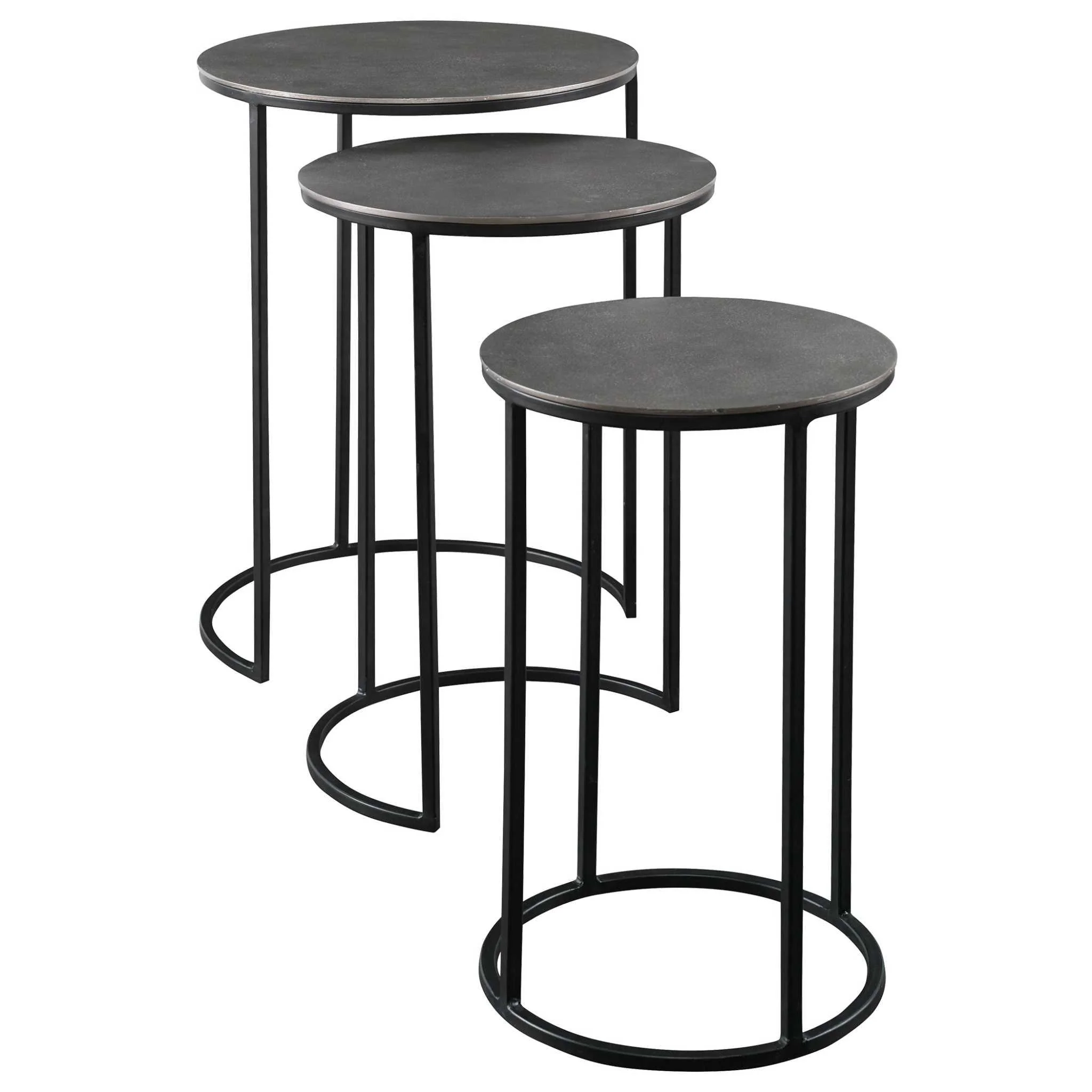 Erik Metal Nesting Tables, S/3 - Remutear