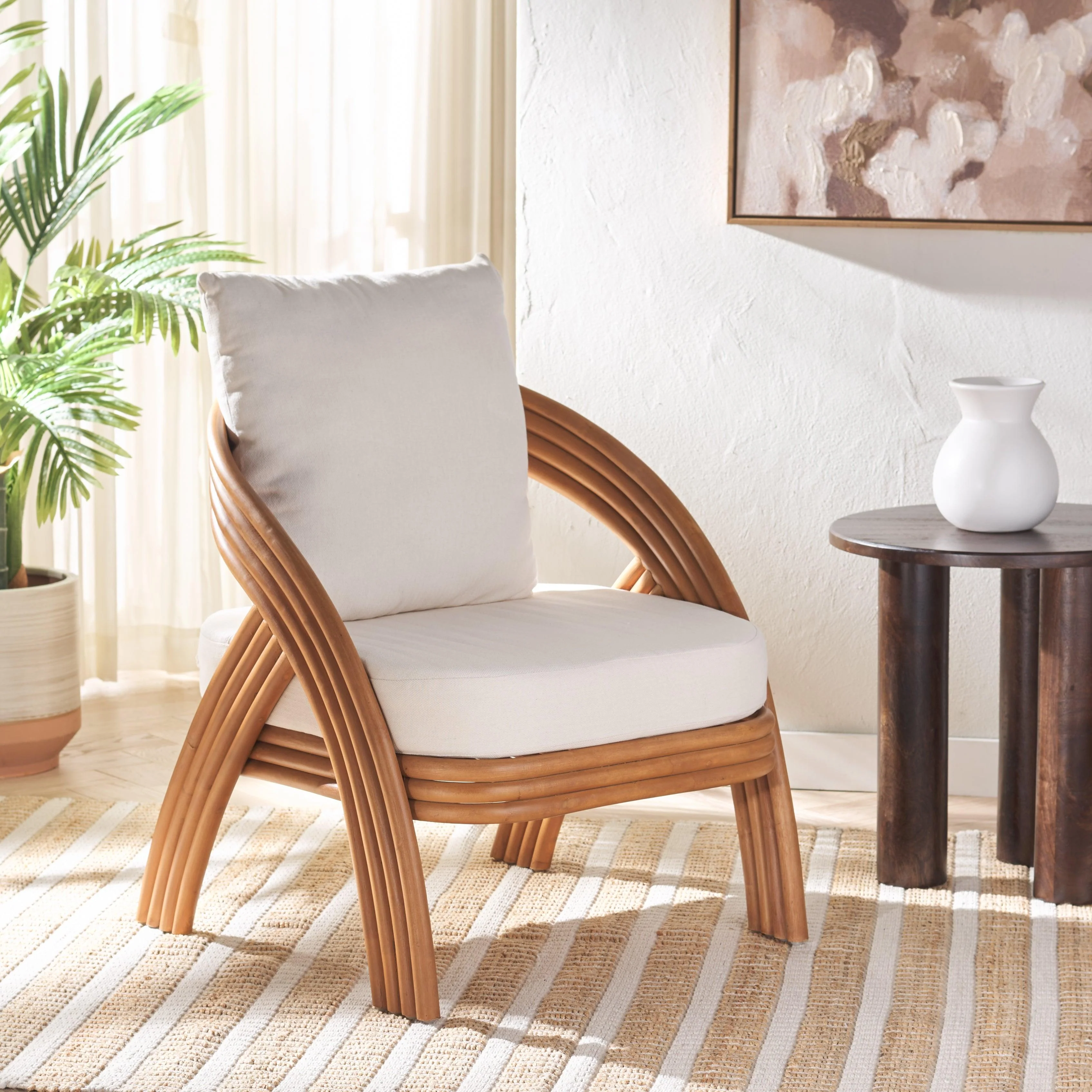 DEMARCO RATTAN ACCENT CHAIR - Remutear