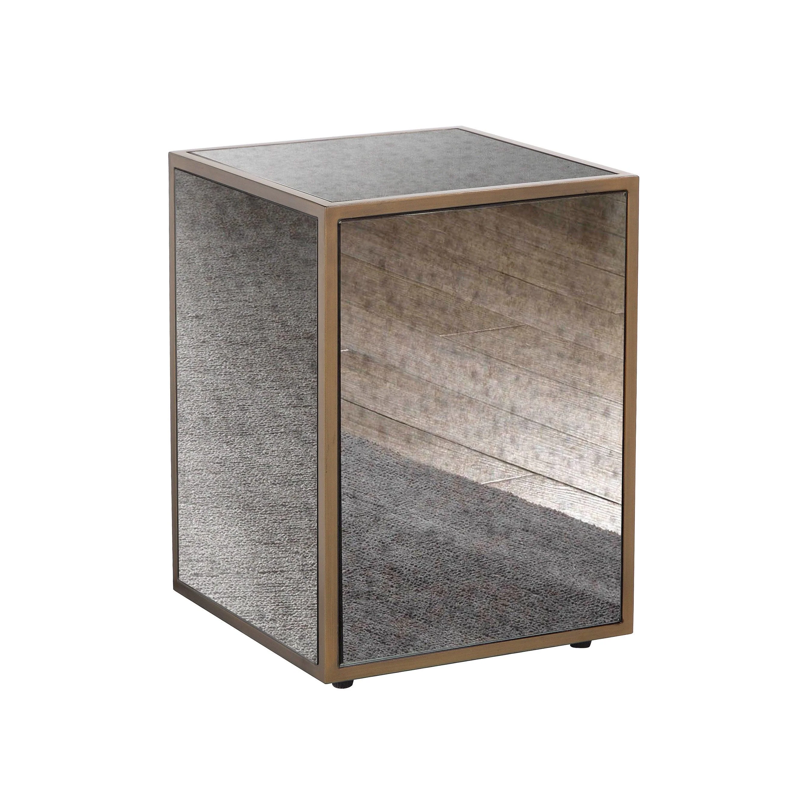 Lana Mirrored Side Table - Remutear
