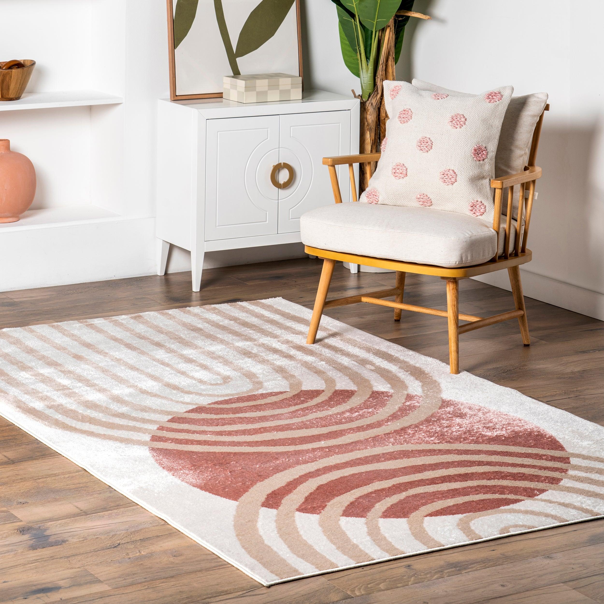 Shandra Abstract Sky Area Rug - Remutear