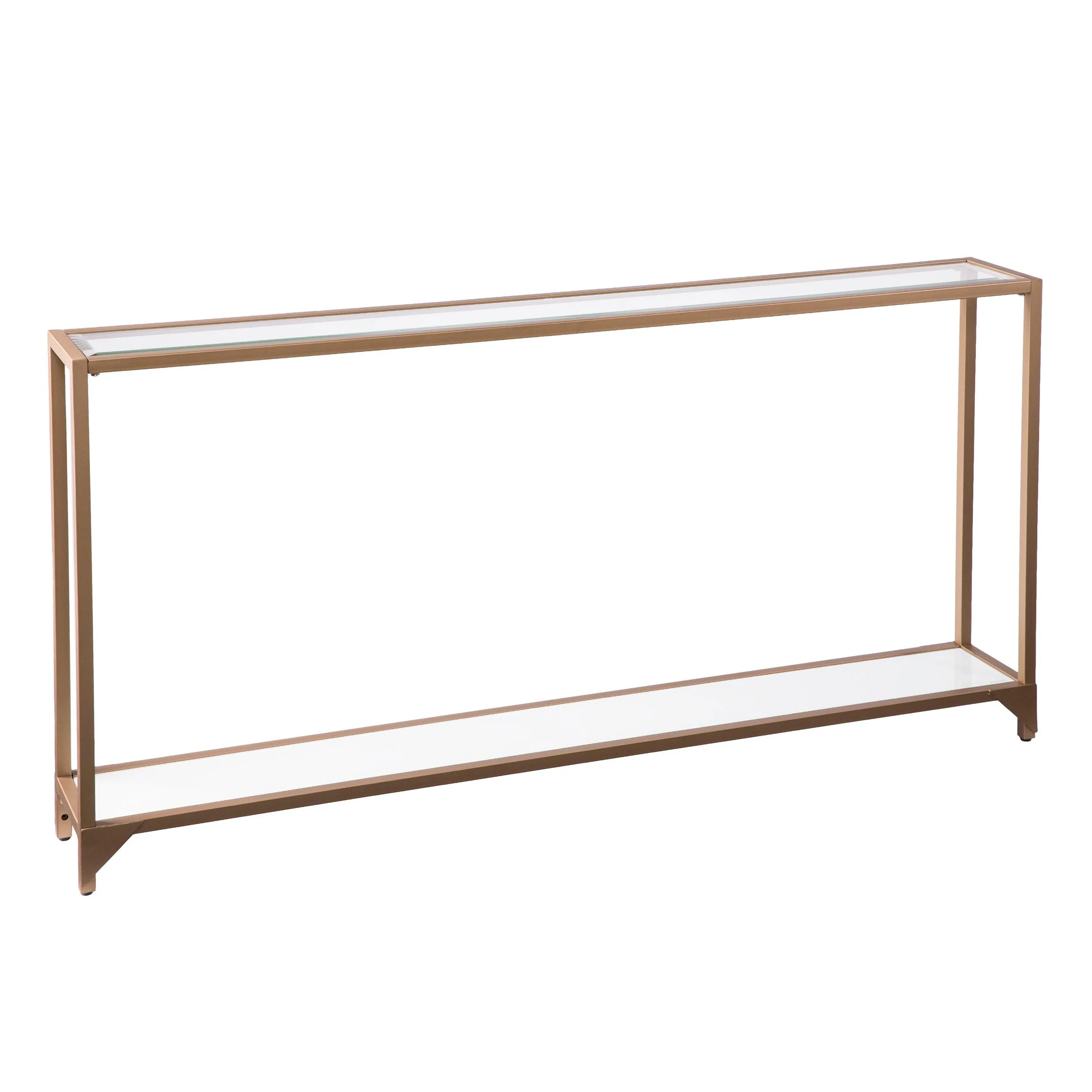 Bergen Narrow Console Table - Gold - Remutear