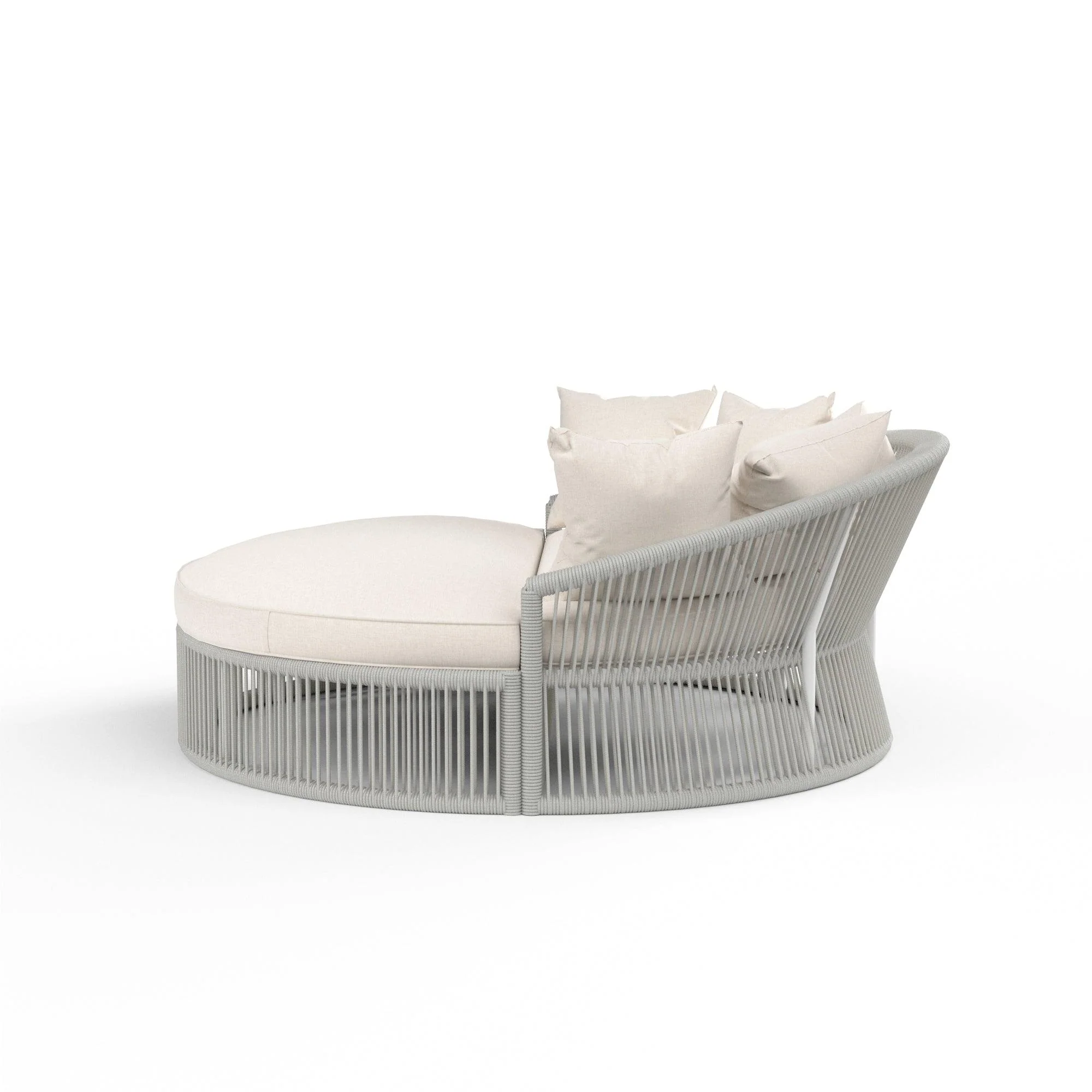 Miami Daybed w/ Premium Sunbrella fabric in Echo Ash - Remutear