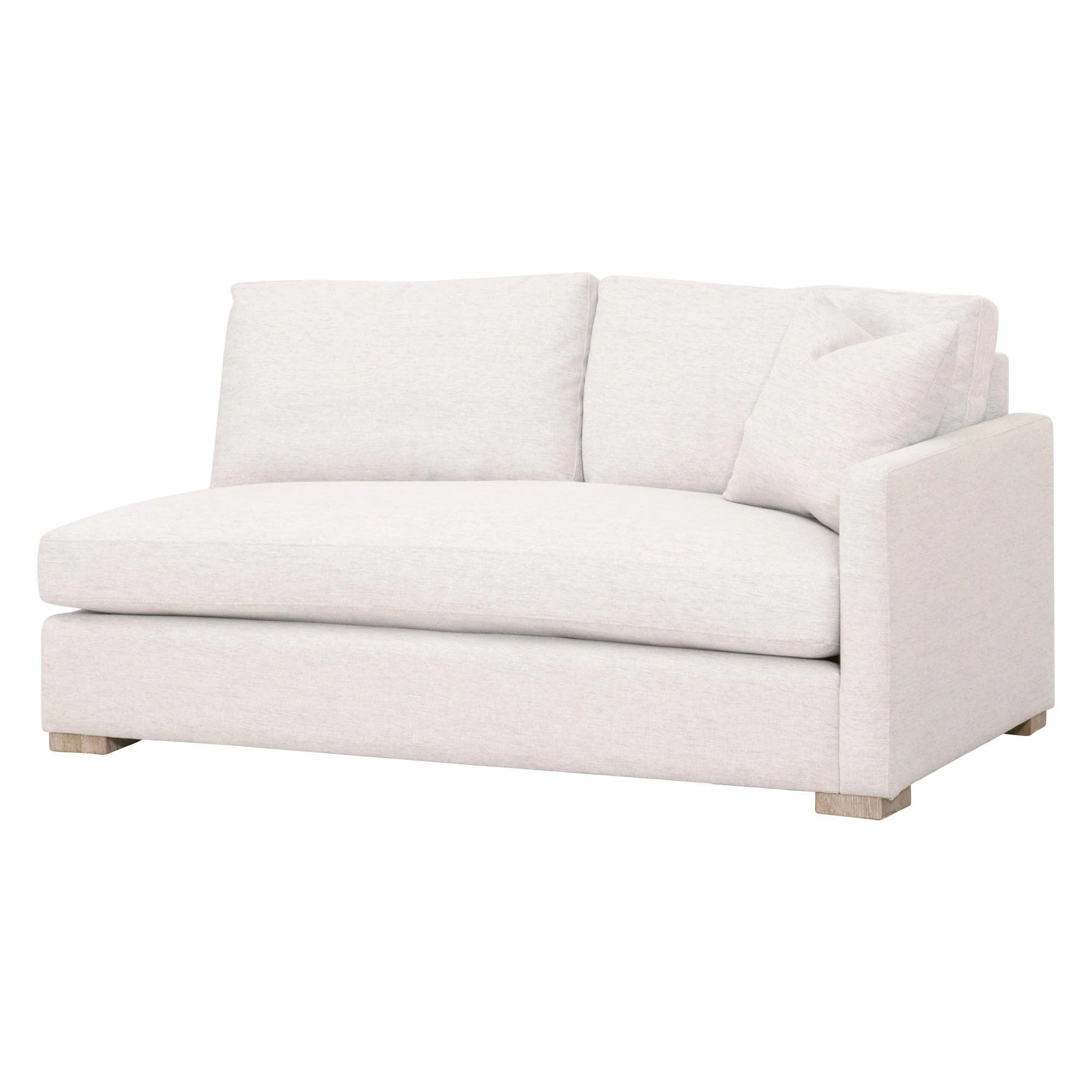 Clara Modular 2-Seat Right Slim Arm Sofa - Remutear