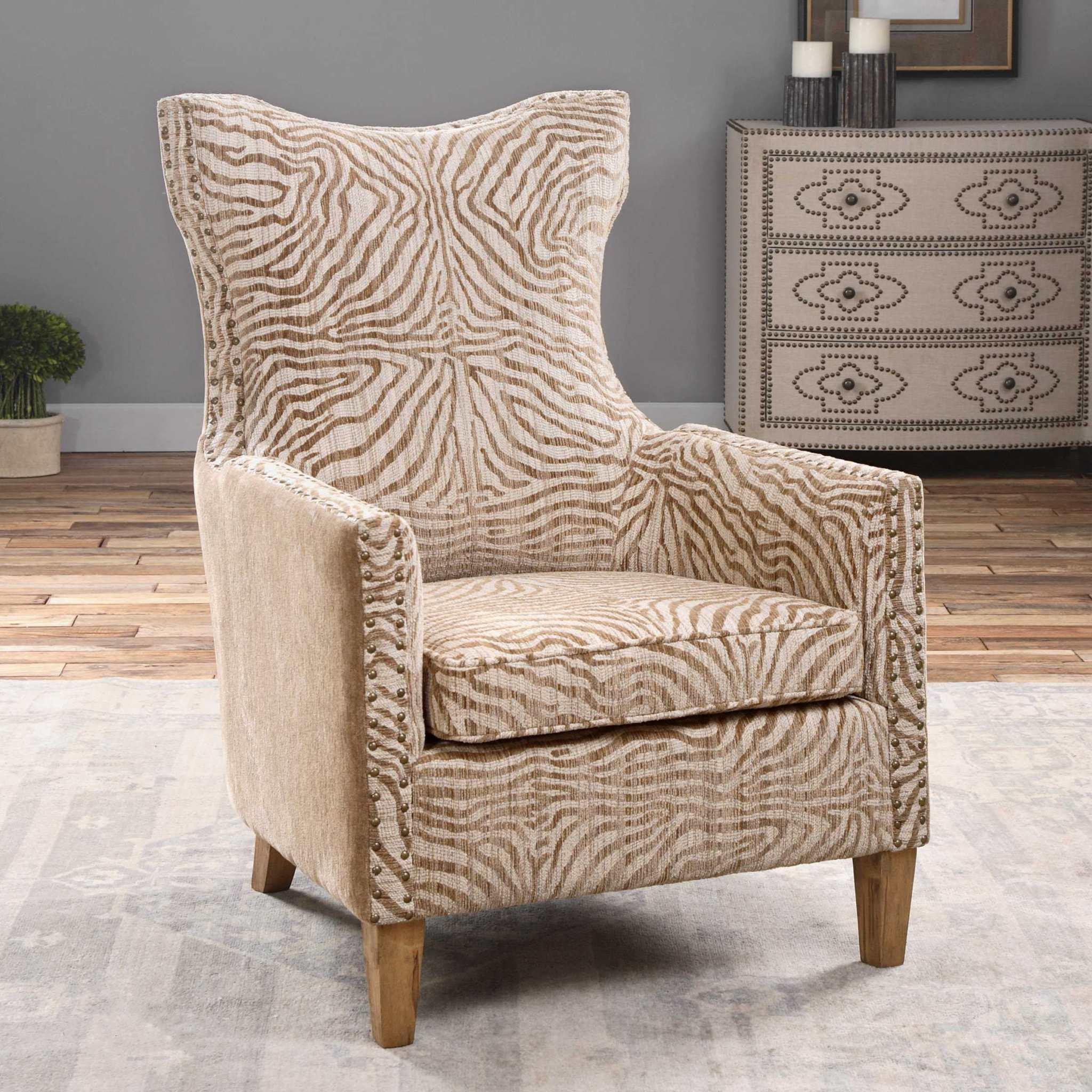 Kiango Animal Pattern Armchair - Remutear