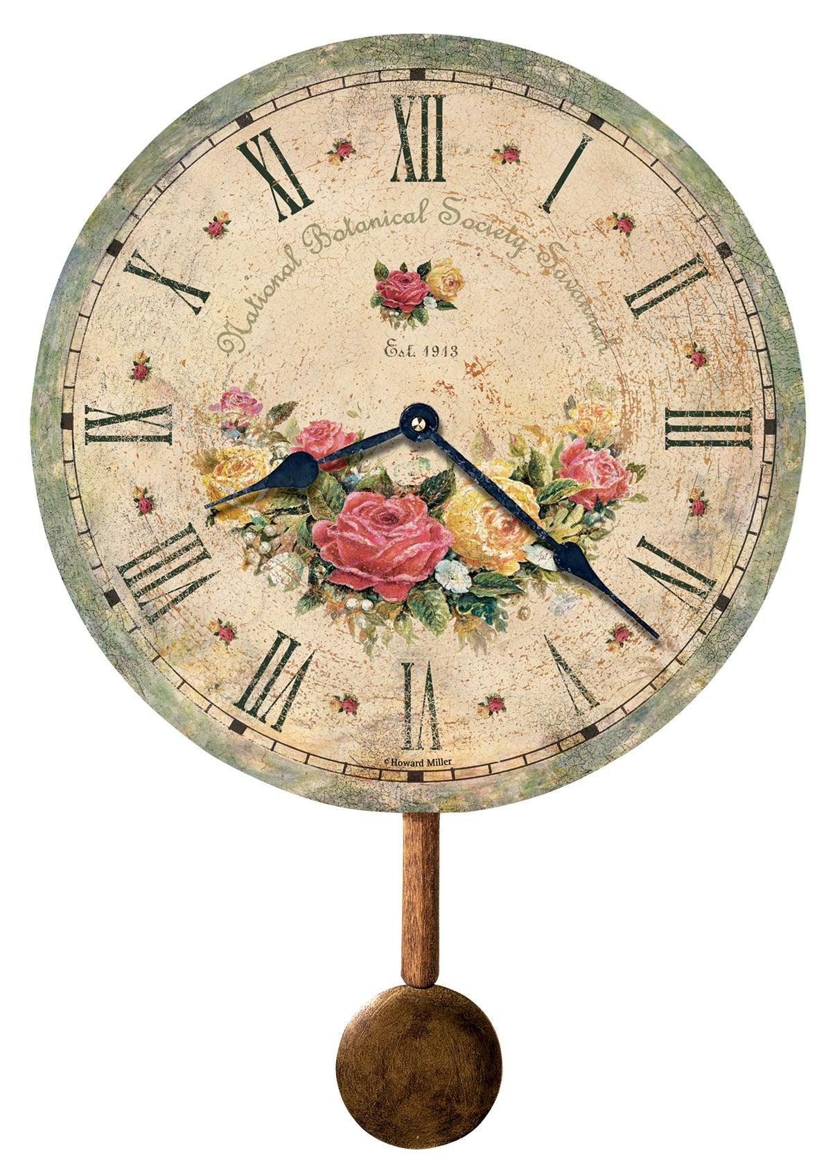 Savannah Botanical Society VI Wall Clock - Remutear