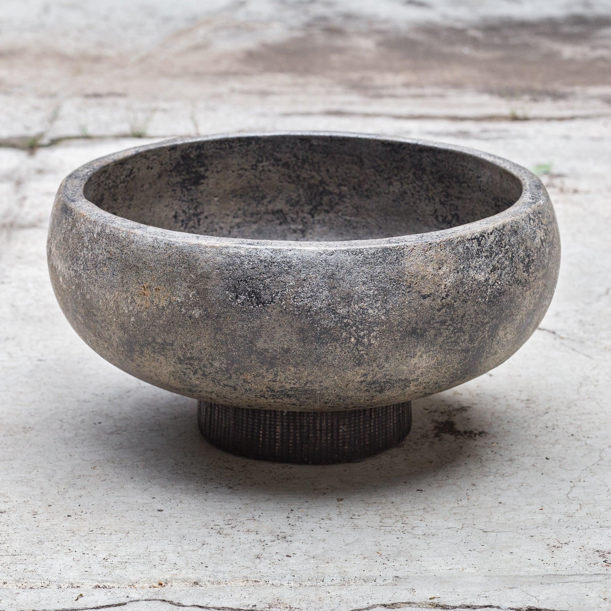 BRIXTON AGED BLACK BOWL - Remutear