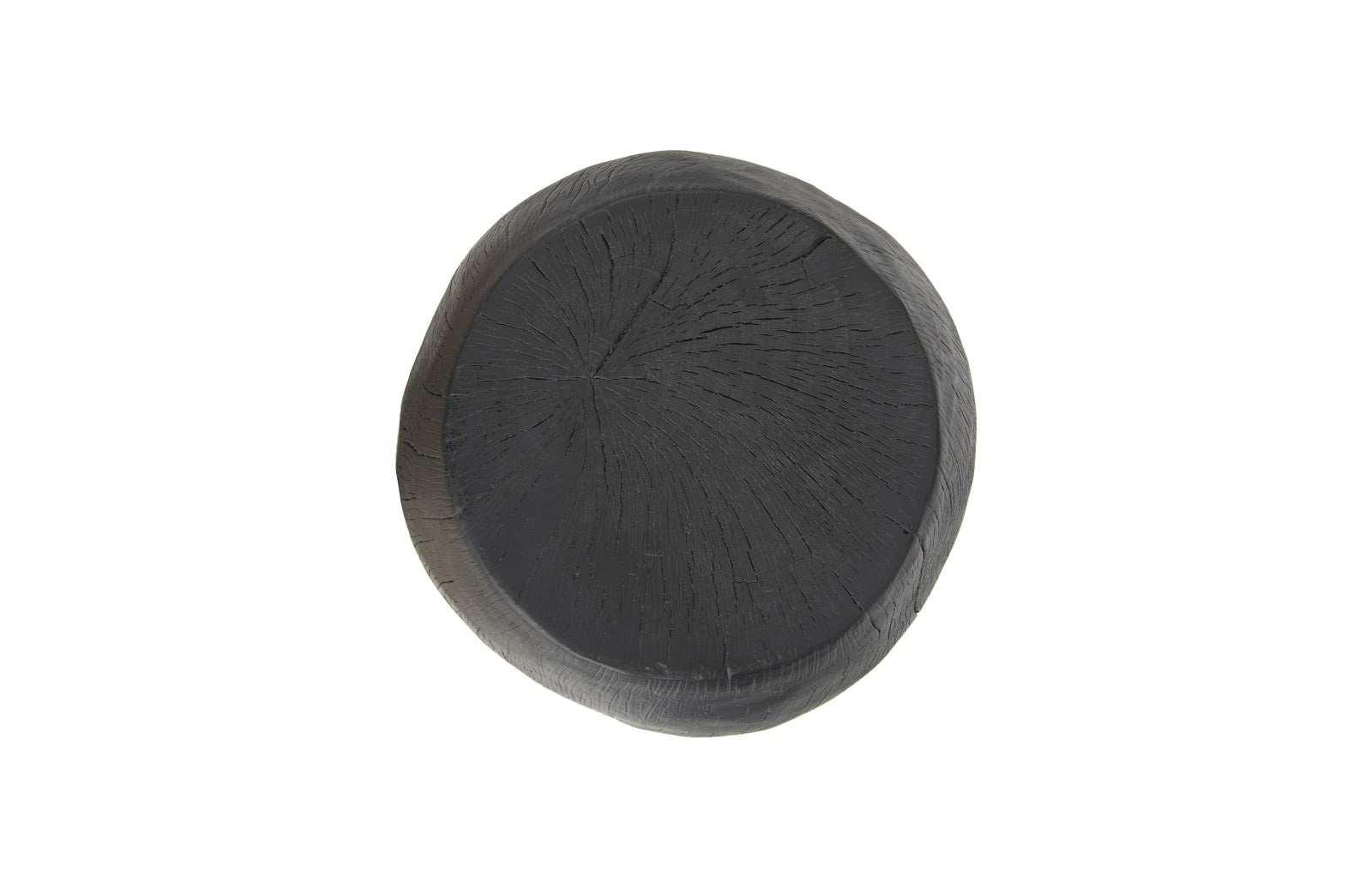 Drum Stool, Resin, Charred - Remutear