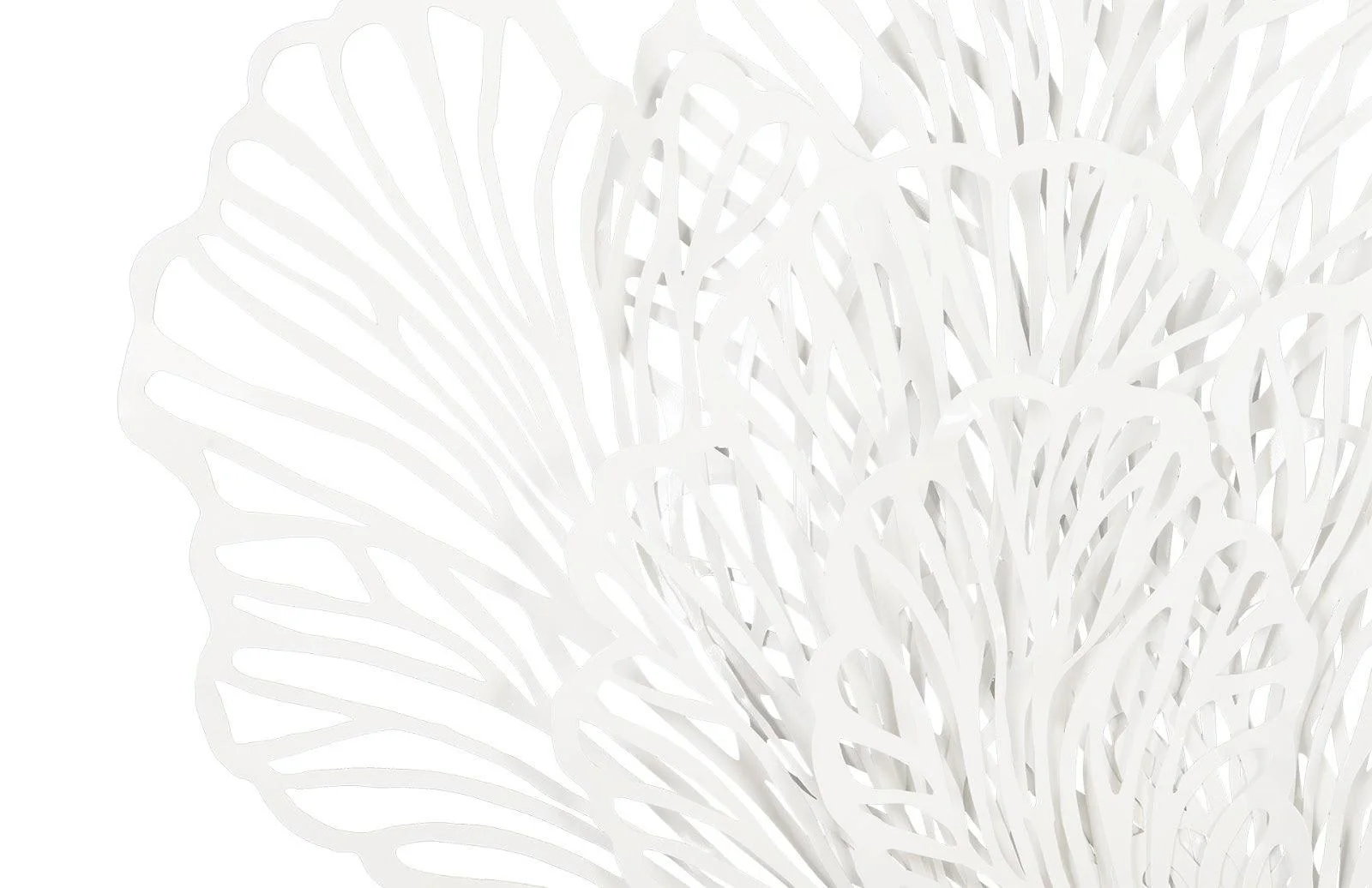 Butterfly Wall Art, White, LG - Remutear