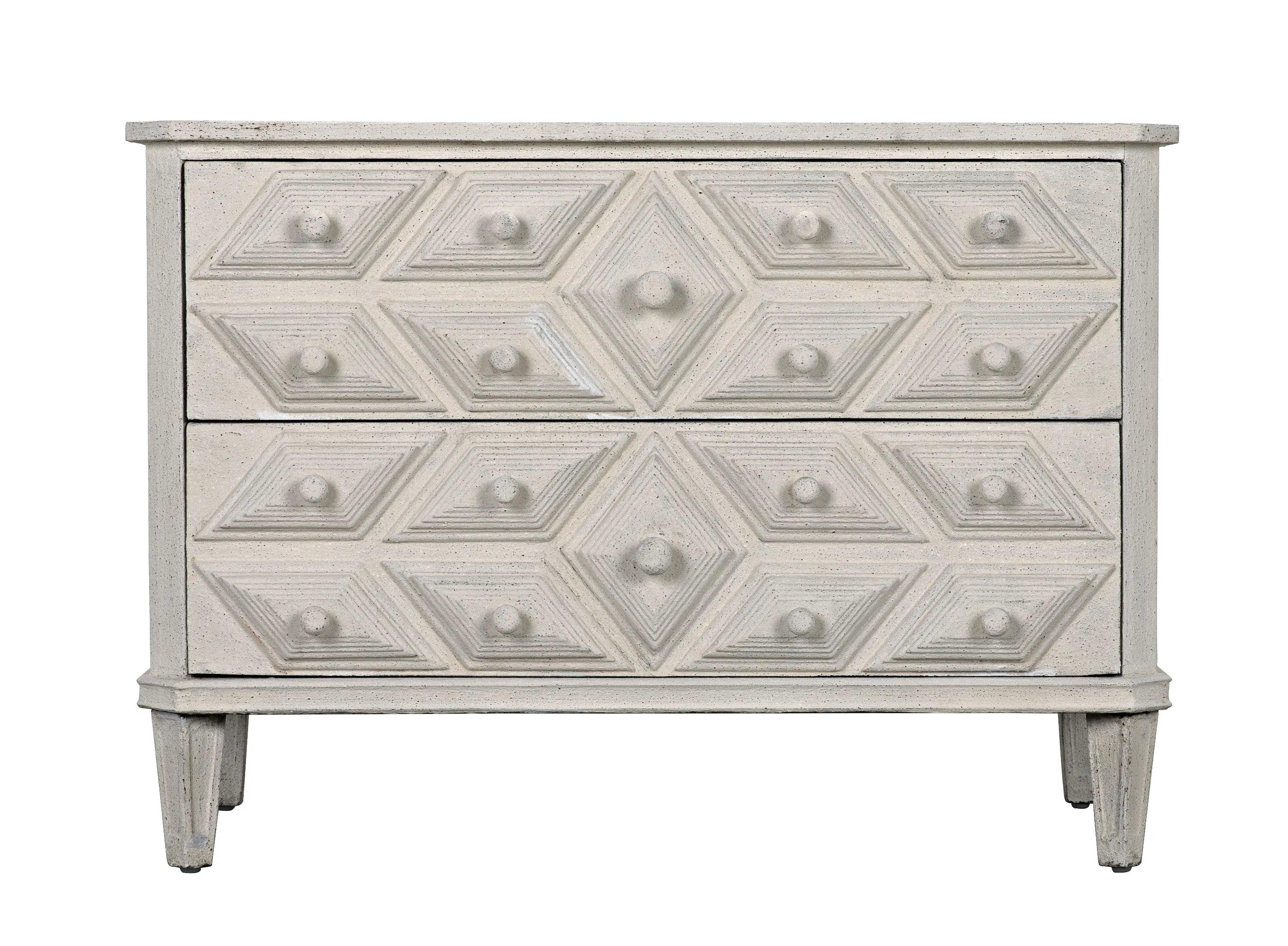 Giza Dresser, White Weathered - Remutear