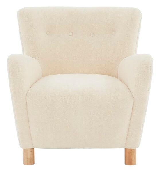 CAREY FAUX SHEARLING ACCENT CHAIR - Remutear