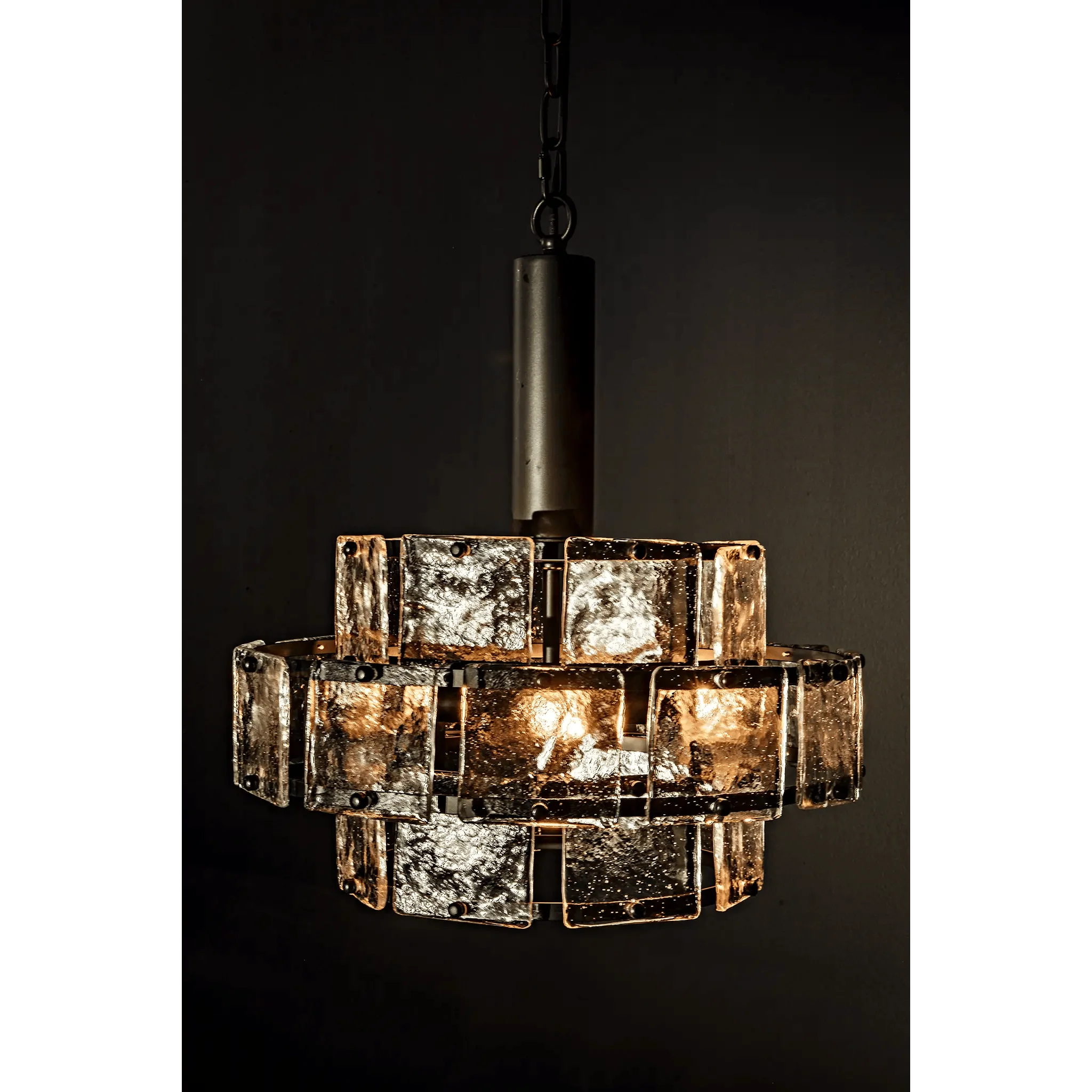 Bergdorf Pendant, Black Steel - Remutear