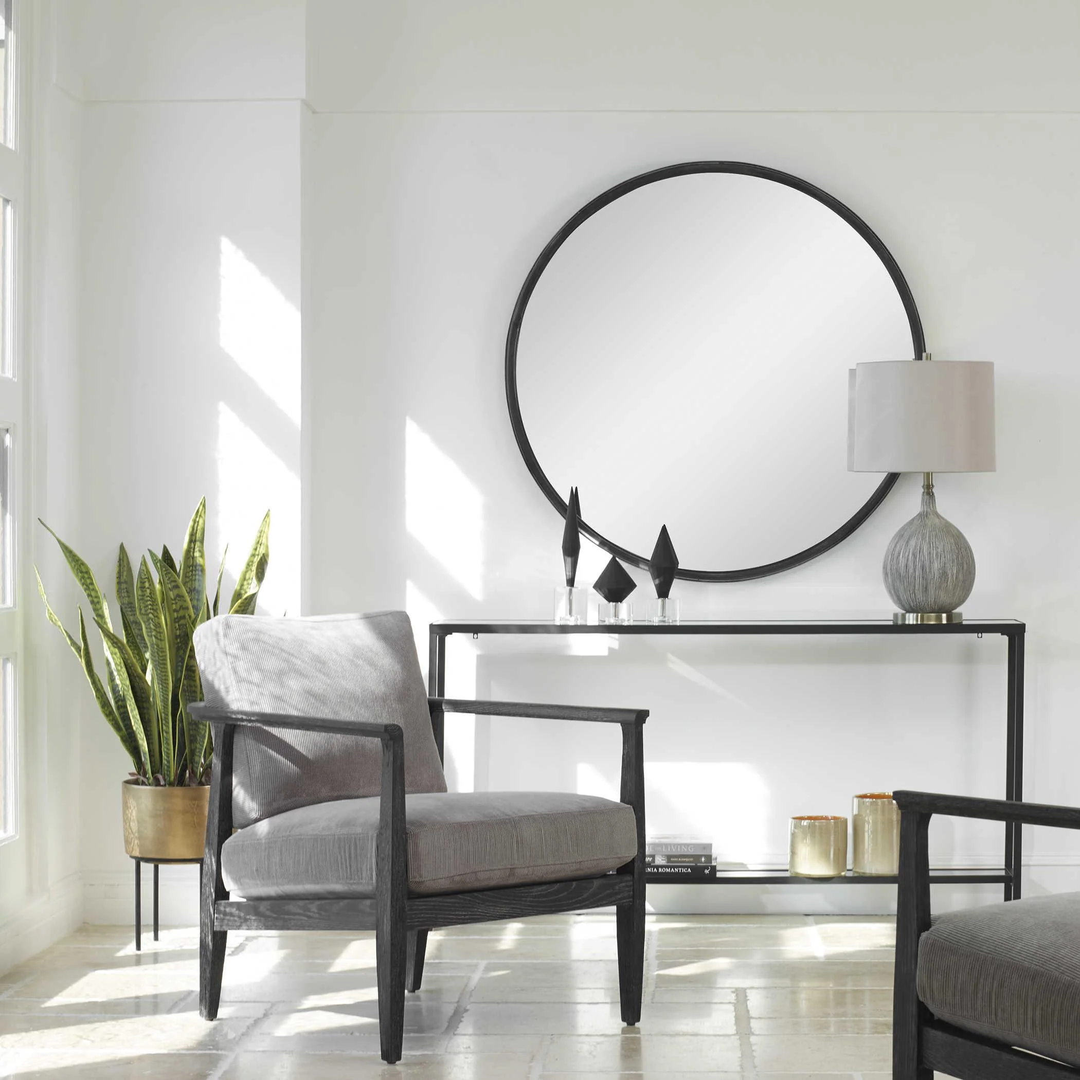 DAWSYN ROUND MIRROR - Remutear