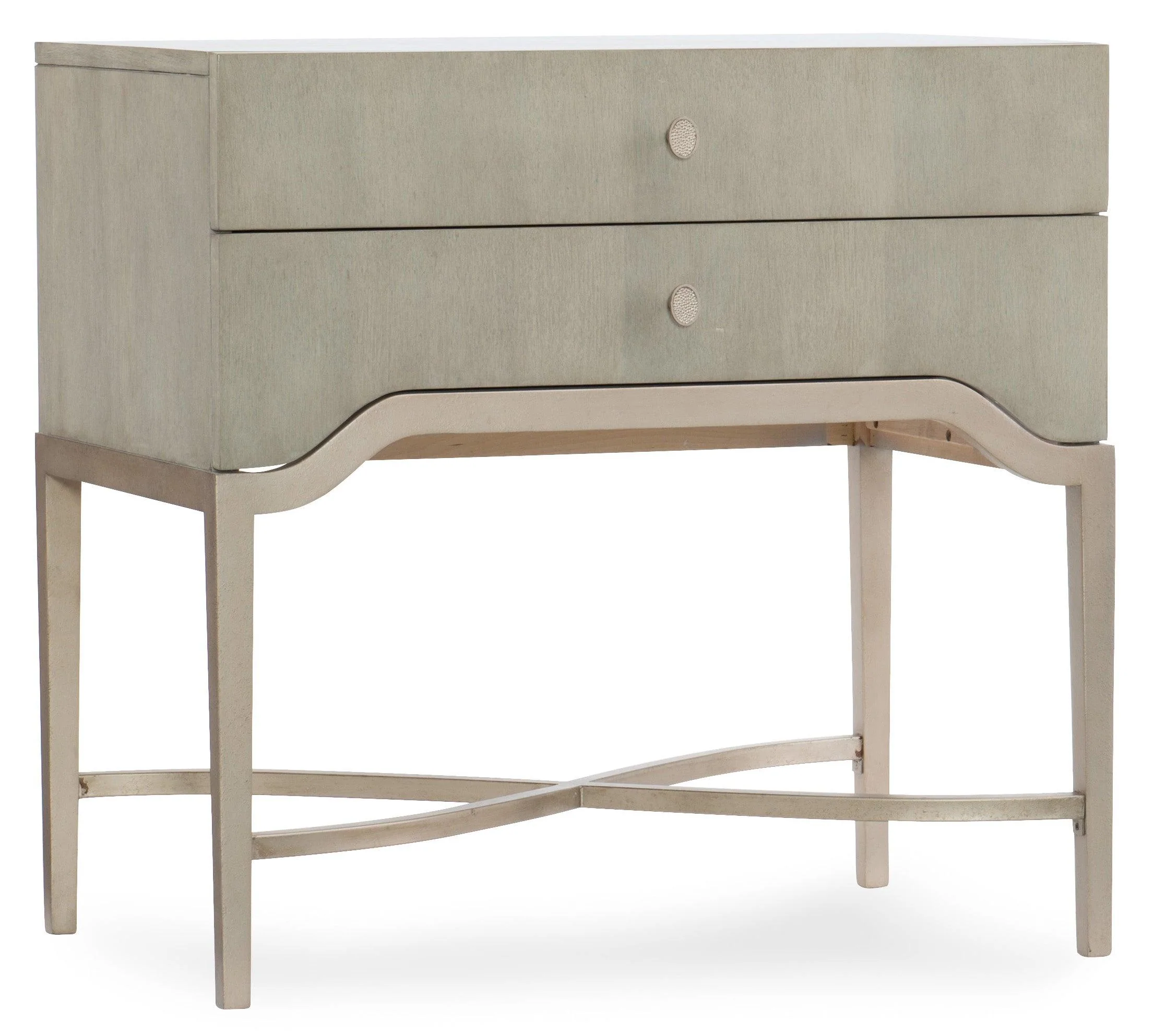 Elixir Two-Drawer Nightstand - Remutear