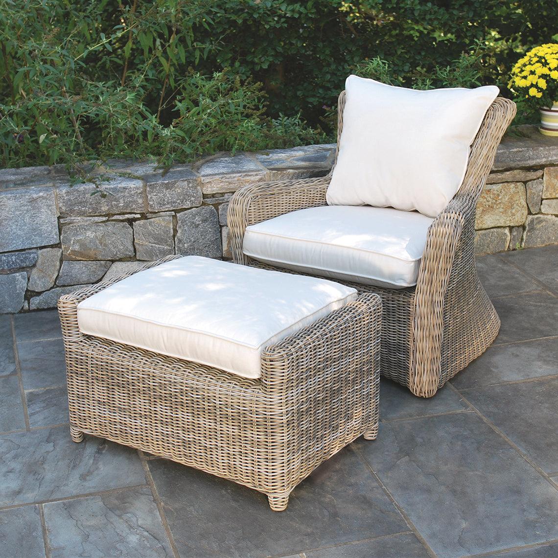 Sag Harbor Deep Seating Ottoman - Remutear