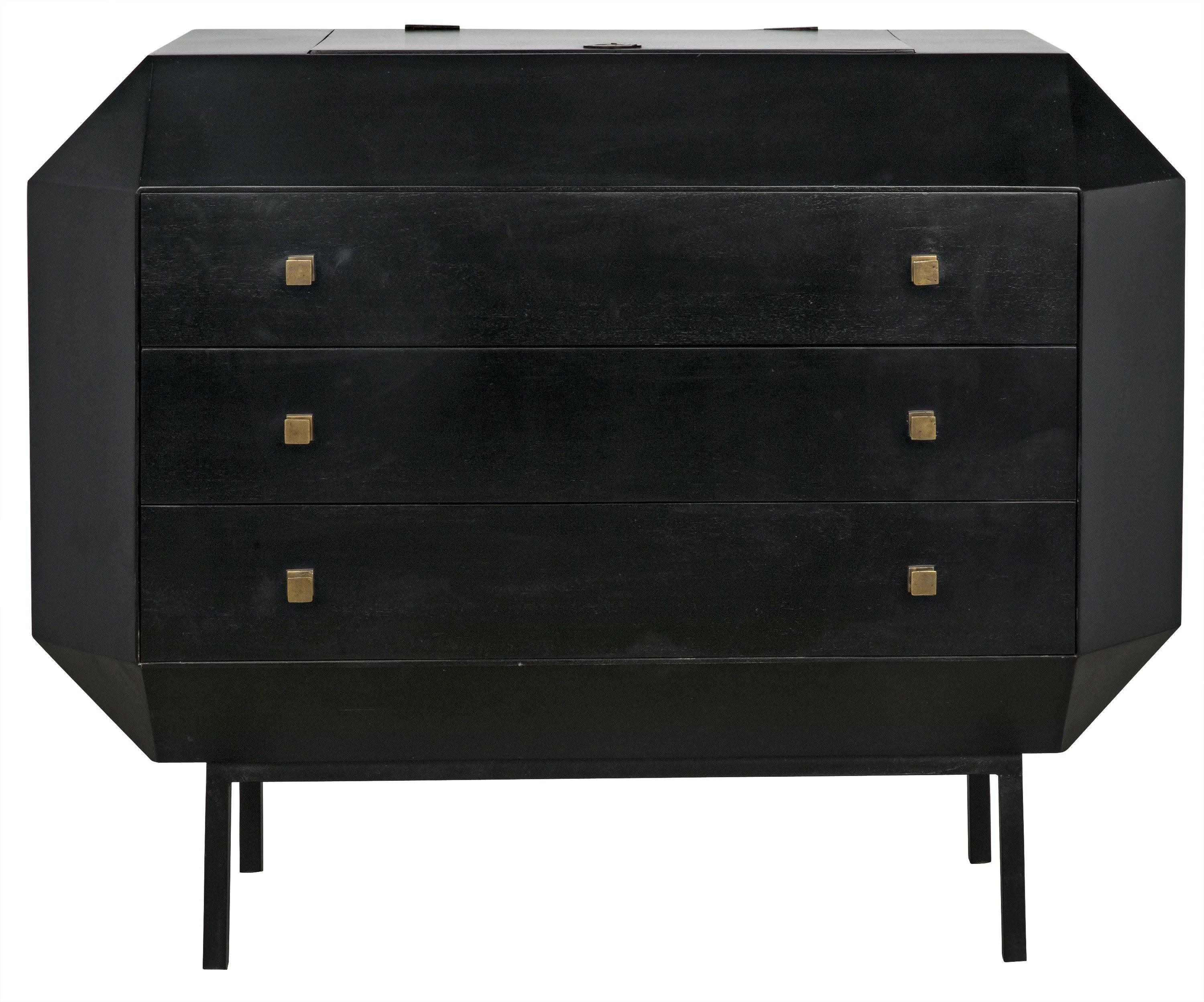 Rhiana Dresser, Hand Rubbed Black - Remutear