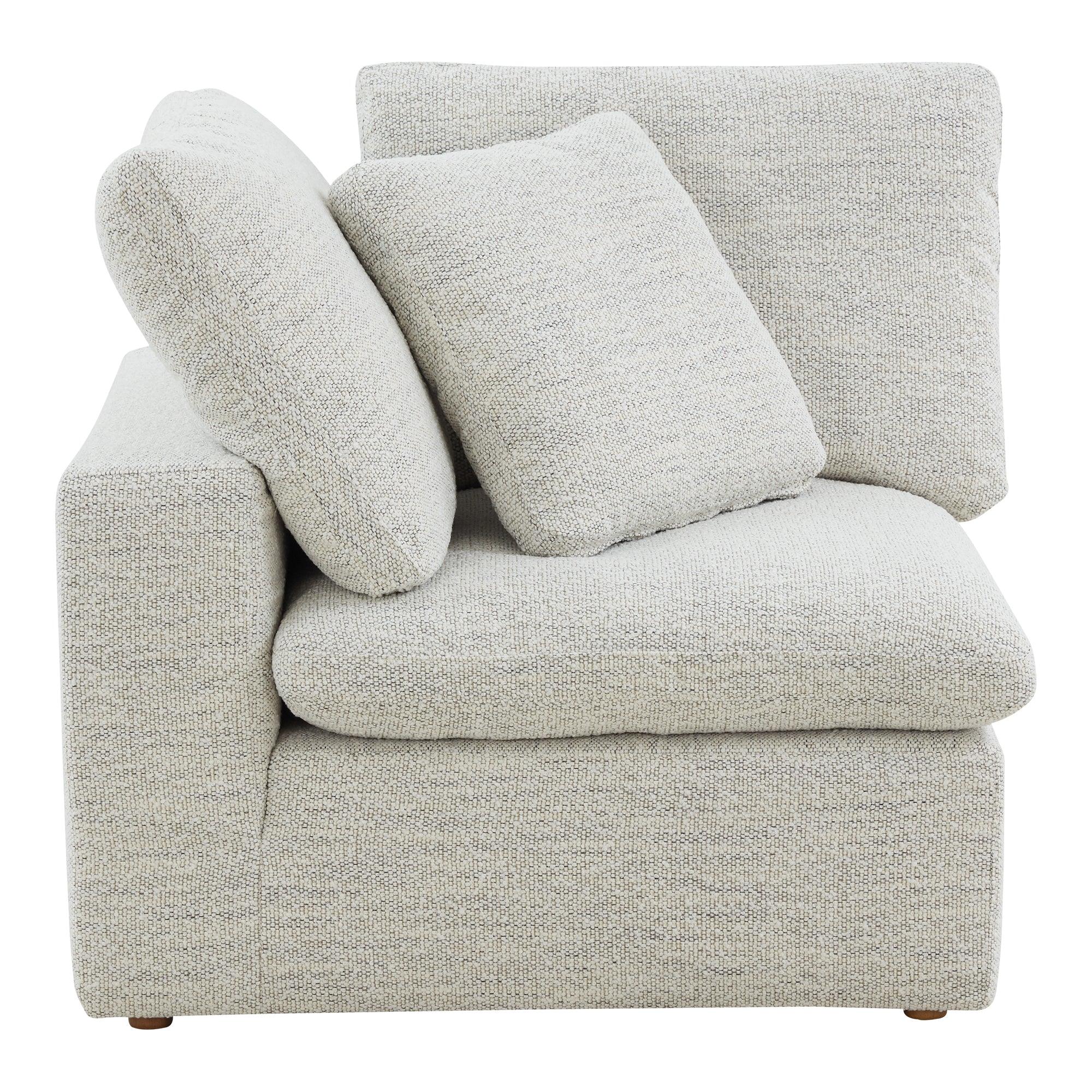 Terra Condo Corner Chair Performance Fabric Coastside Sand - Remutear
