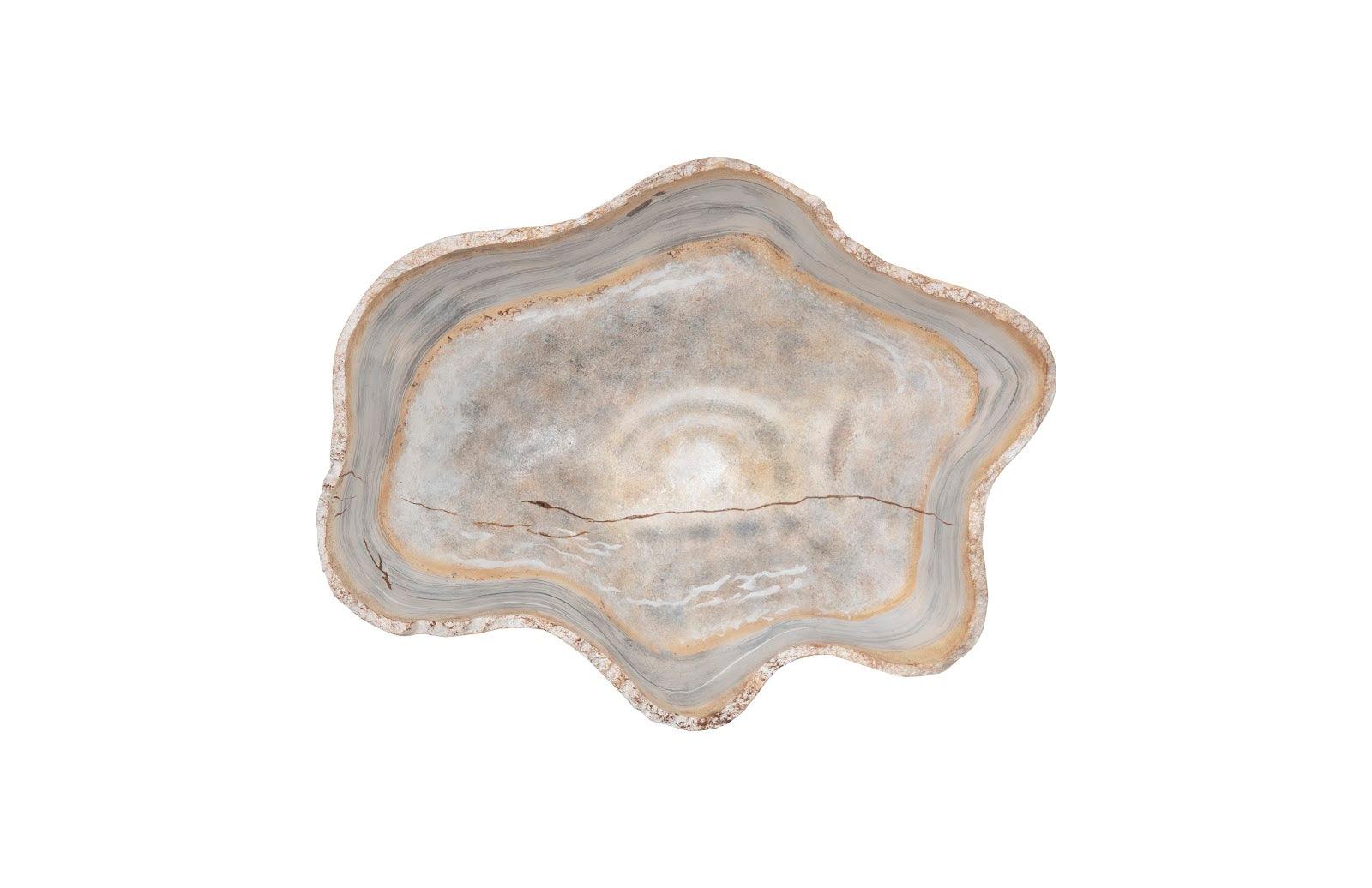 Cast Wall Onyx Bowl, Faux Finish, SM - Remutear