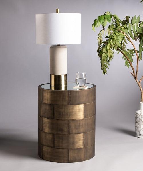 FLORENCIA ROUND SIDE TABLE - Remutear