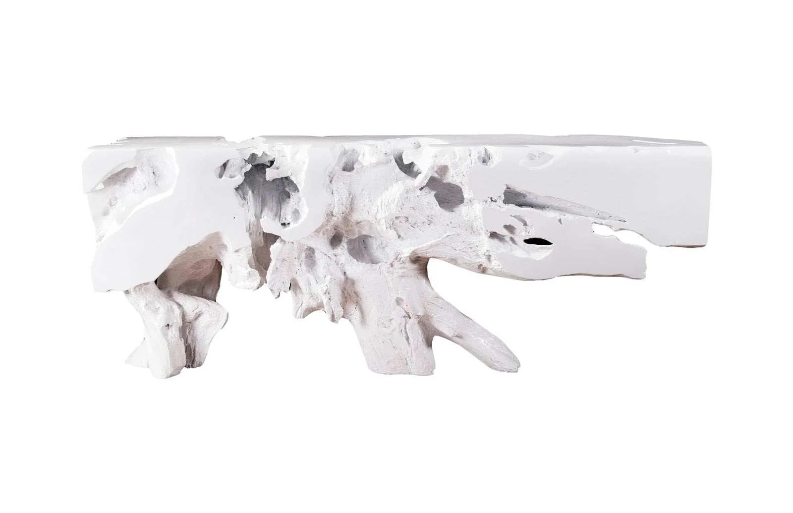 Freeform Console Table, Gel Coat White, LG - Remutear