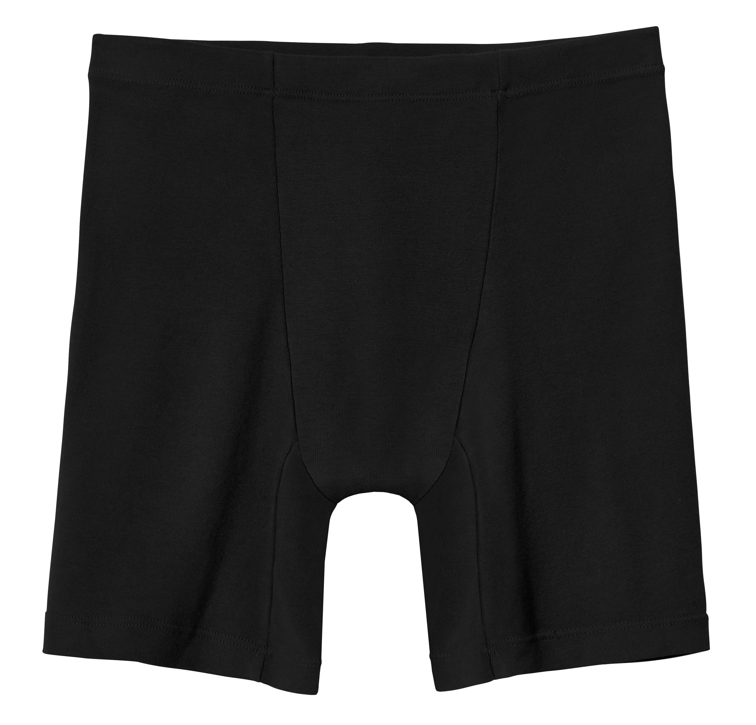 Boys Soft Organic Cotton Athletic Boxer Brief| Black - Remutear