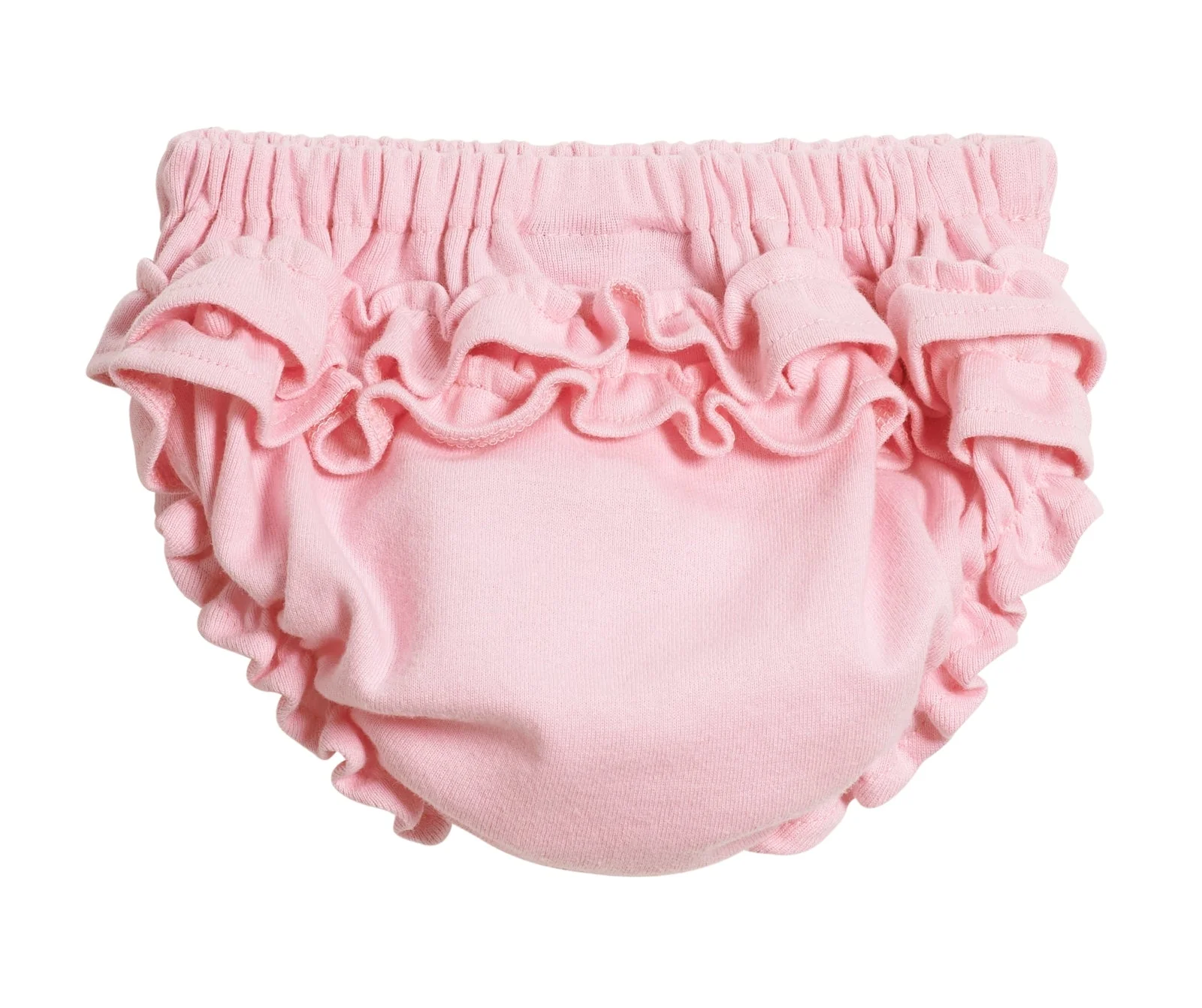 Girls Soft Cotton Ruffle Diaper Cover | Pink - Remutear