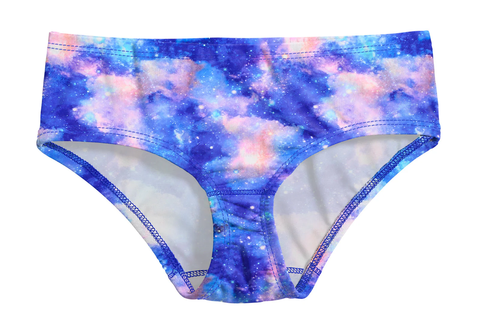 Girls UPF 50+ Printed Swim Briefs  | Galaxy Swim - Remutear