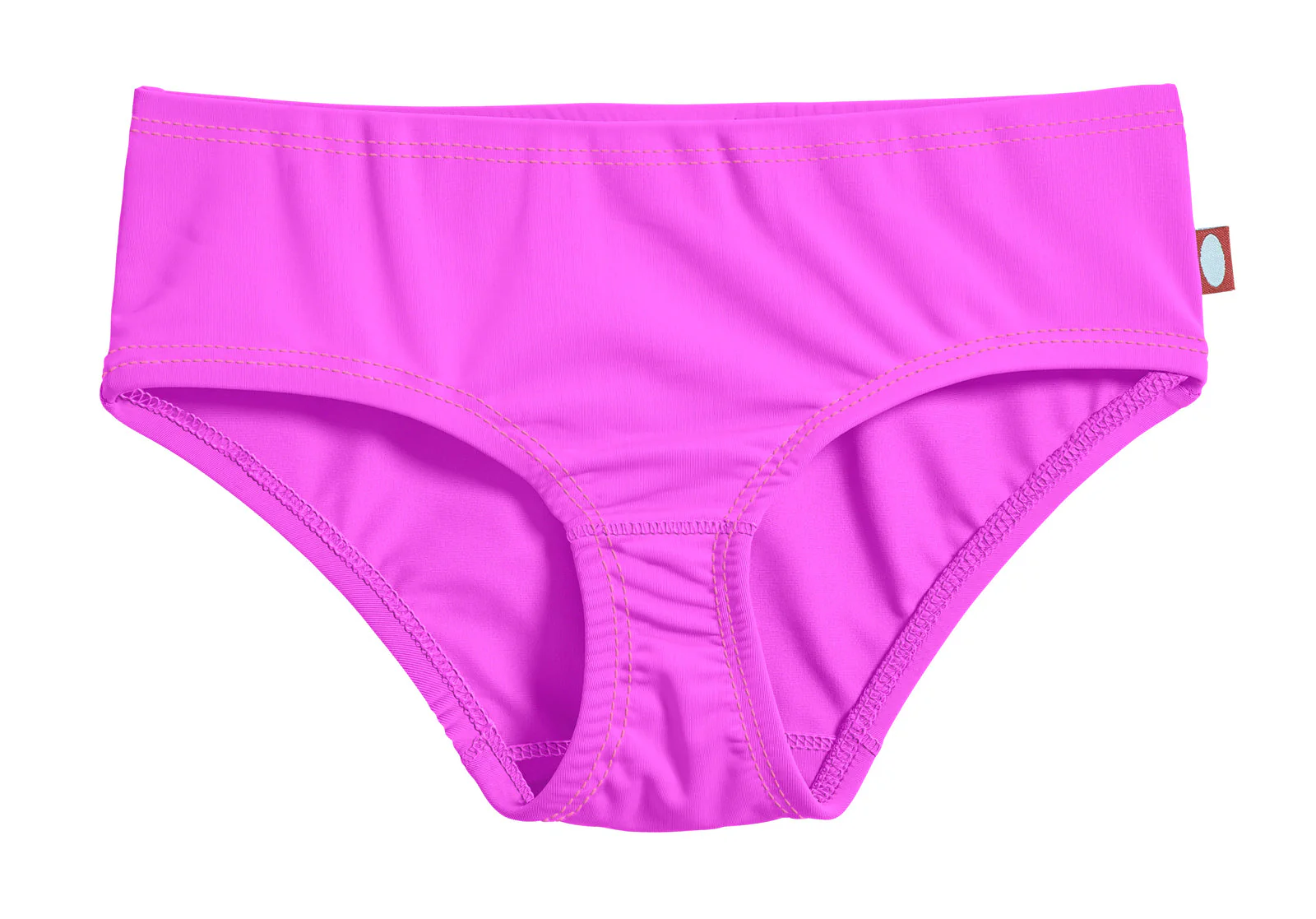 Girls UPF 50+ Swimming Briefs | Deep Purple w. Matching Stitch - Remutear