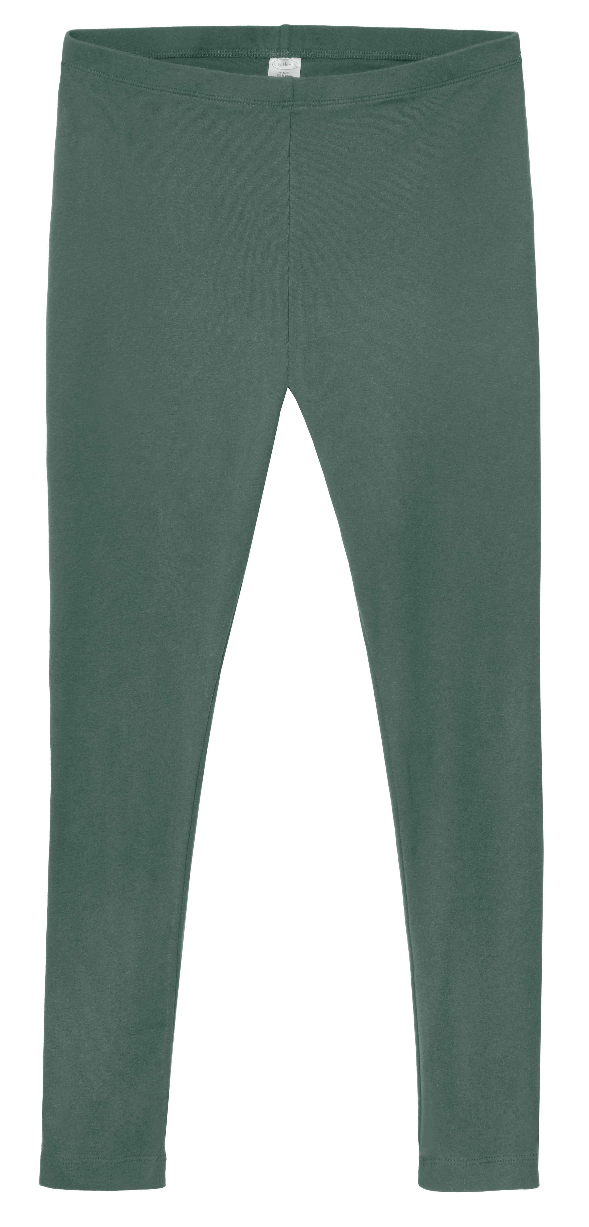 Women's Soft 100% Organic Cotton Leggings | Smoky Sage - Remutear