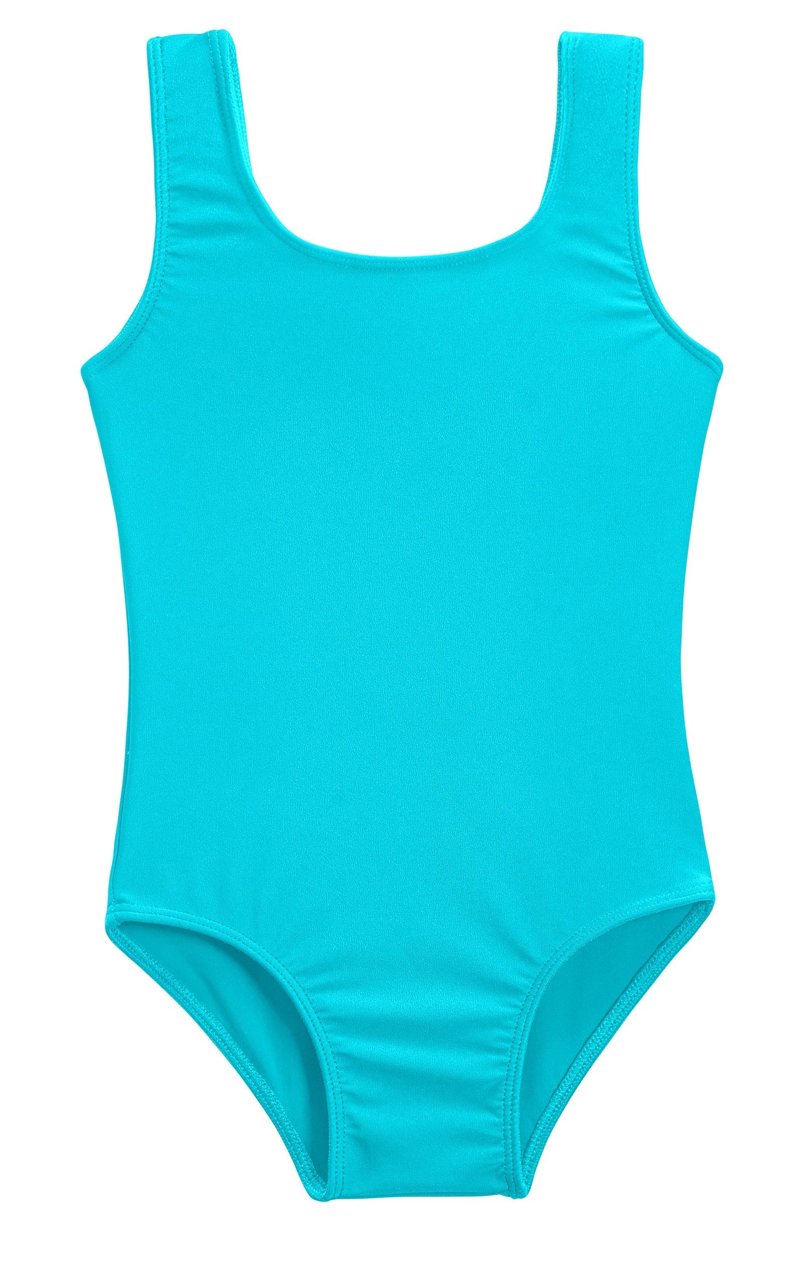 Girls UPF 50+ One Piece Swimsuit | Turquoise - Remutear