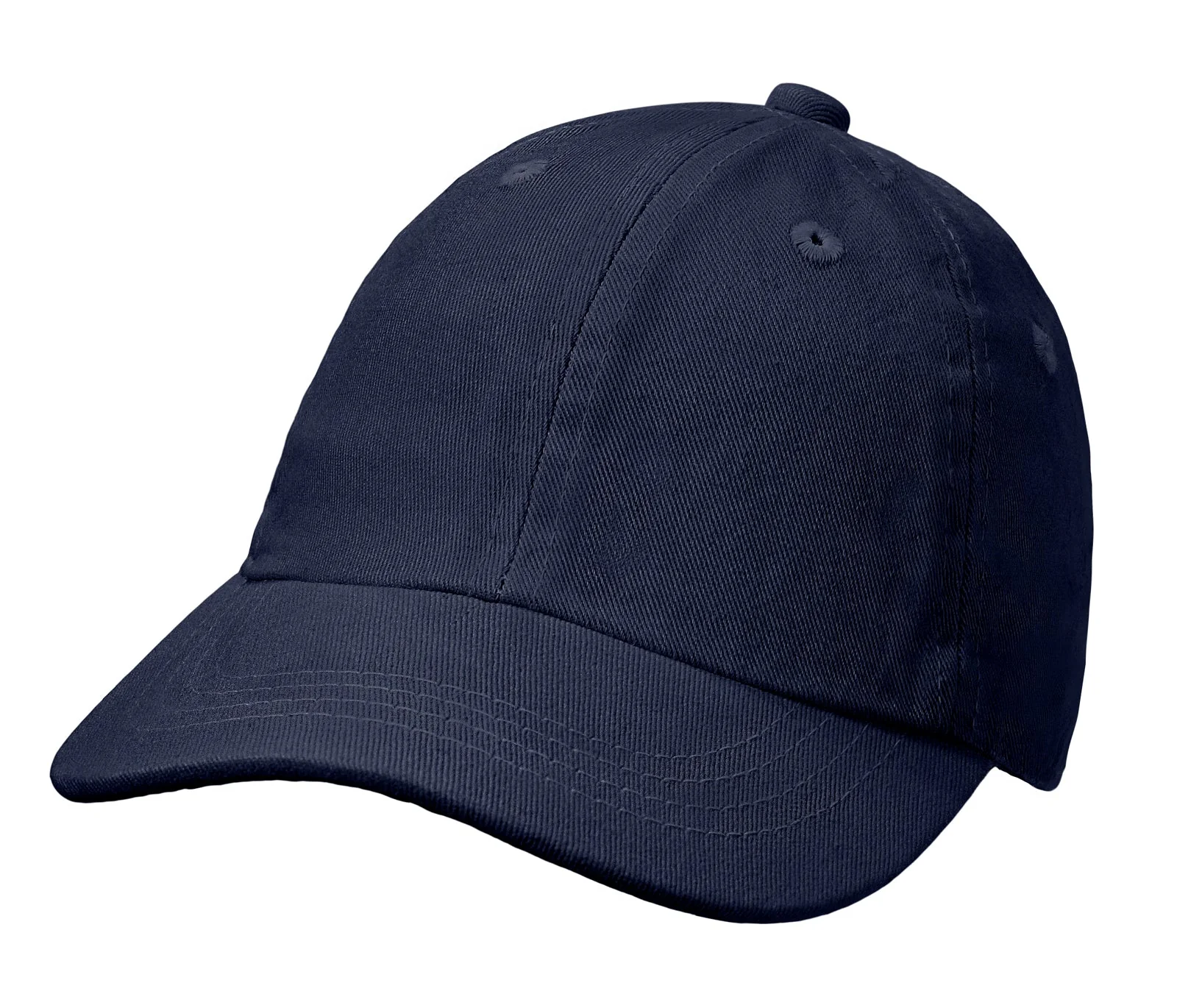 Boys and Girls 100% Cotton Twill UPF 50+ Baseball Hats with Matching Stitch (Dyed & Finished in USA*) - Remutear
