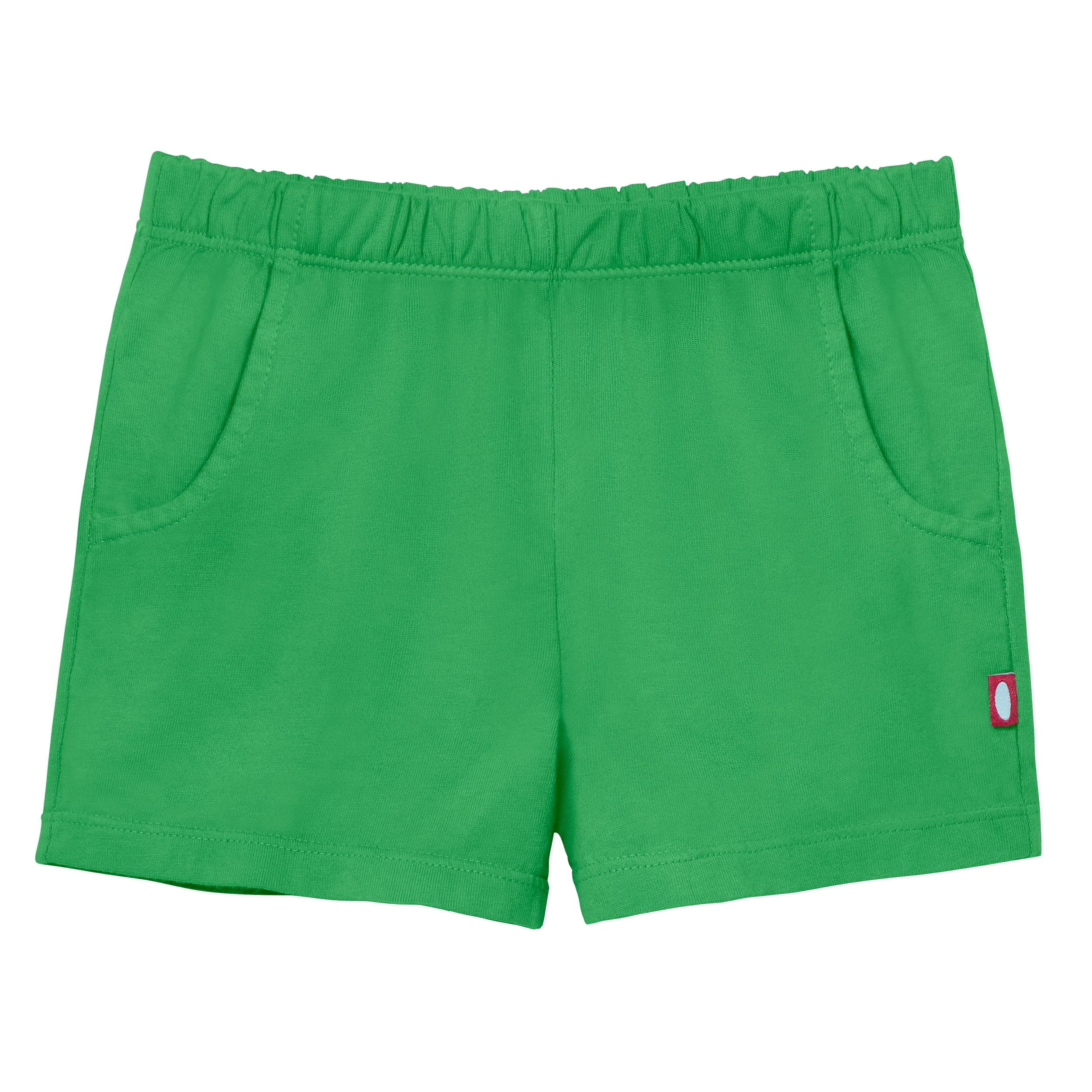 Girls Soft Cotton UPF 50+ Jersey Pocket Shorts | Elf - Remutear