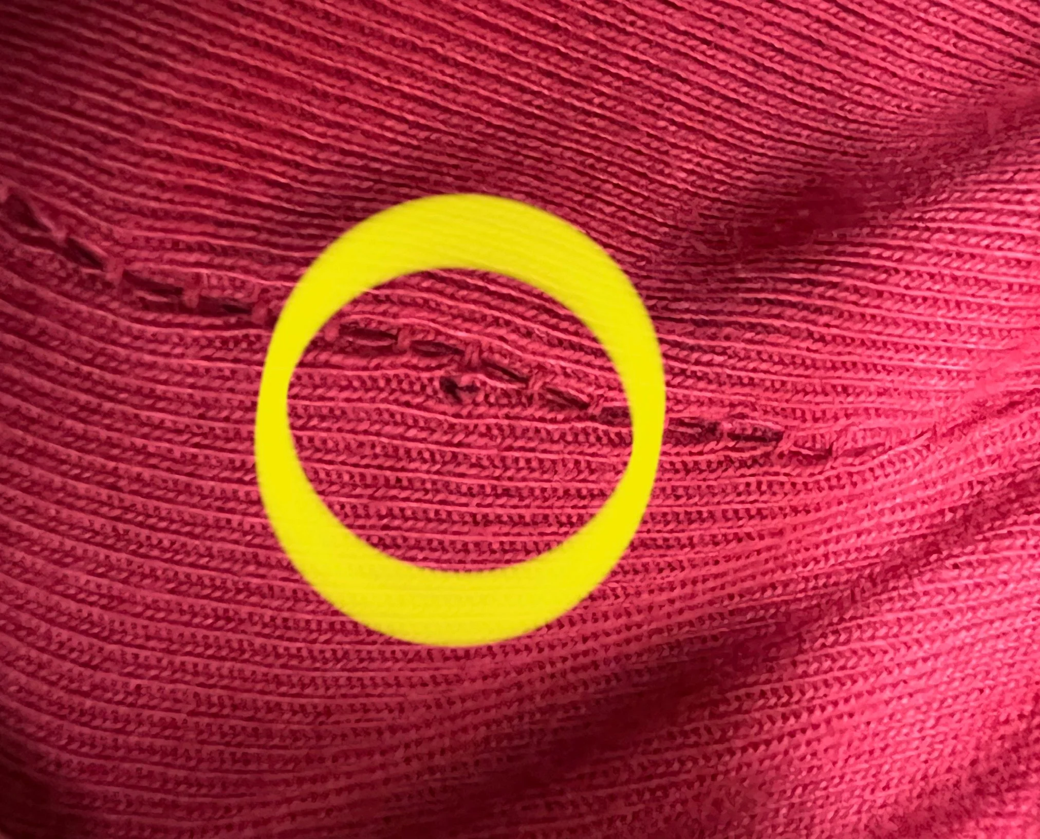 Girls Organic Briefs Seconds | Damage Pink - Remutear