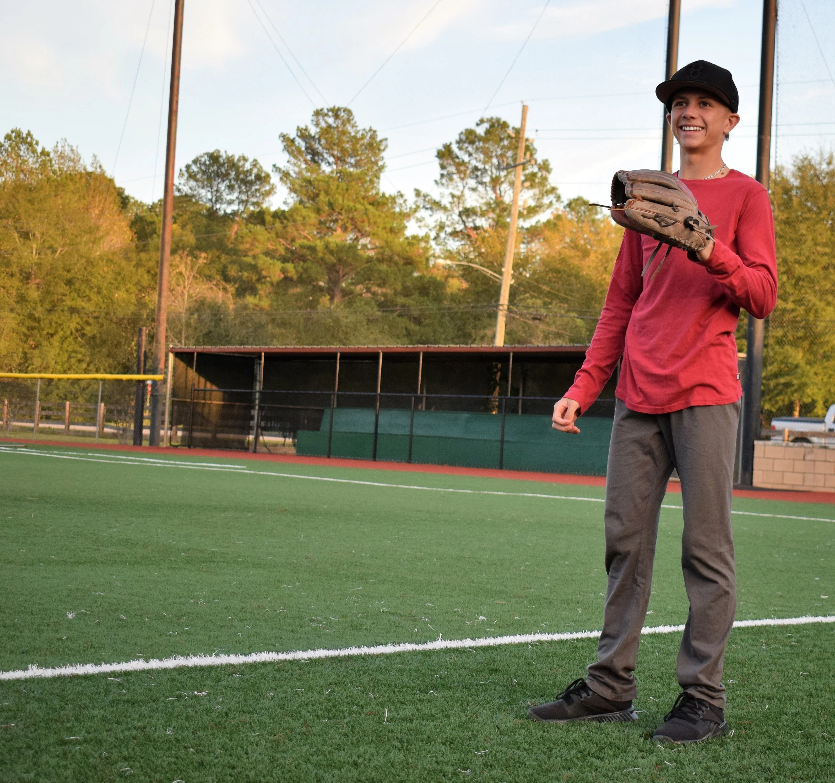 Boys Soft Cotton Athletic Pants - UPF 50+ | Black - Remutear