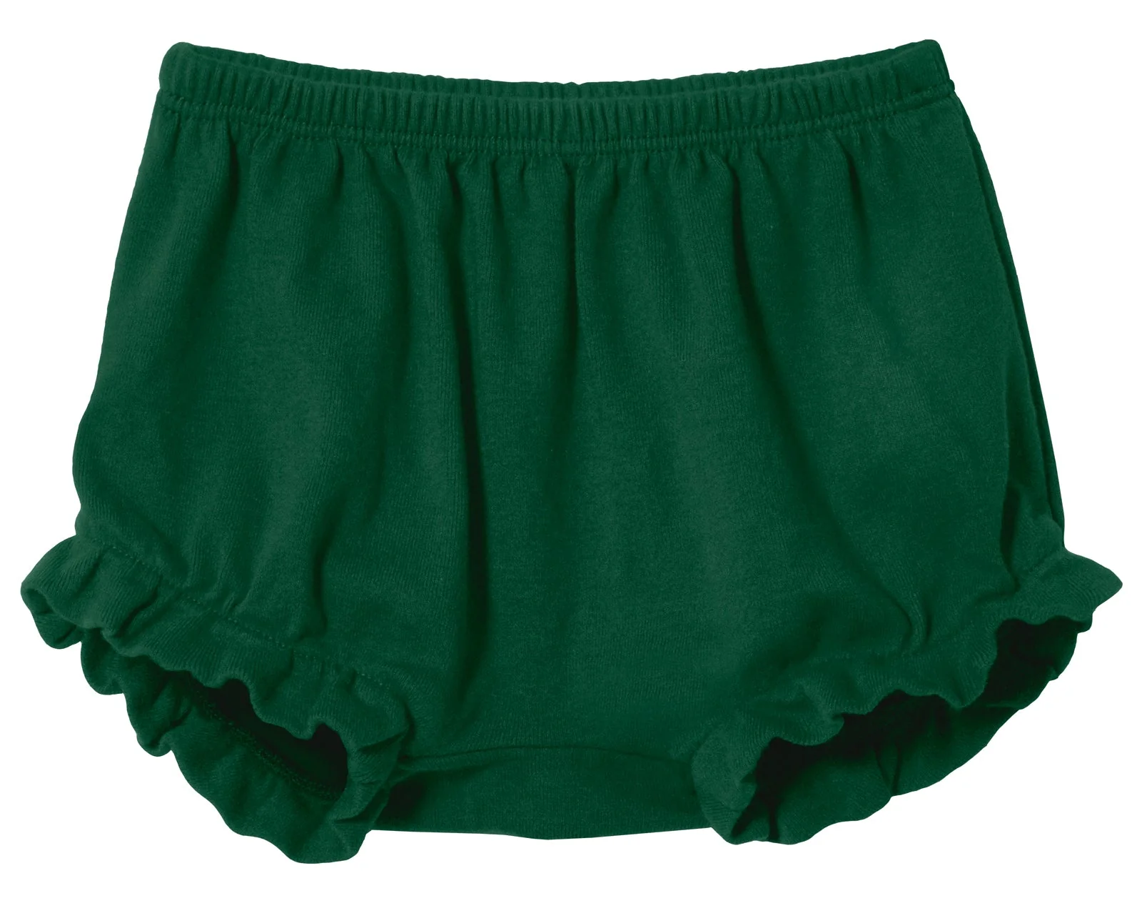Girls Soft Cotton Bloomer Diaper Cover | Forest Green - Remutear