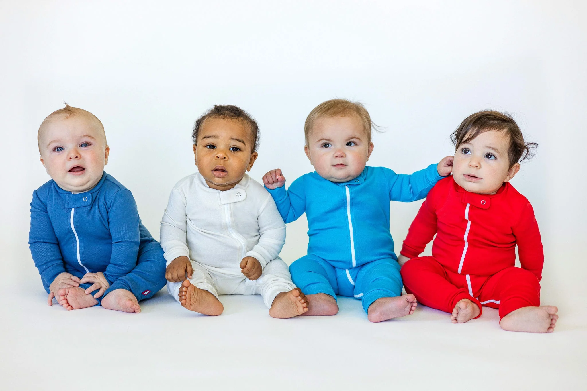 Super-Soft Organic Cotton Footless Zip Footie| Elf - Remutear