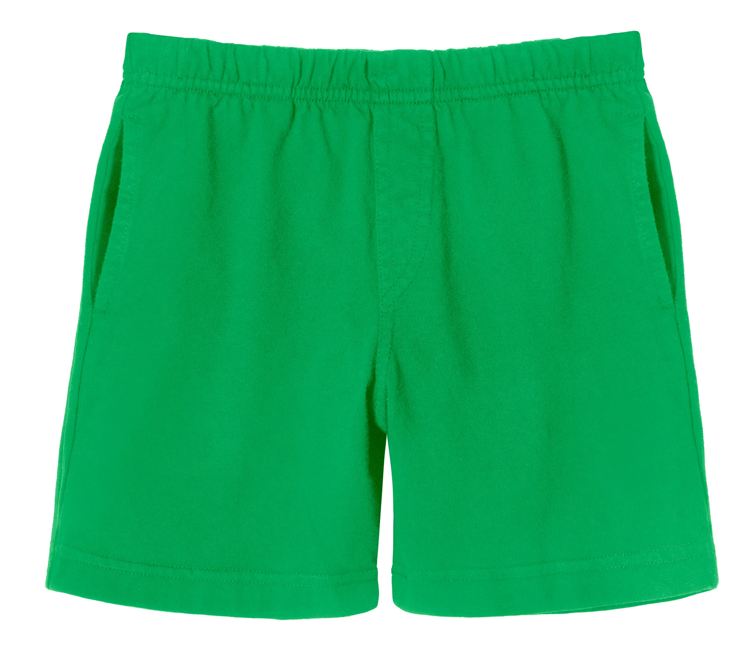 Boys Soft Cotton UPF 50+ Above-Knee Side Pocket Shorts | ELF - Remutear