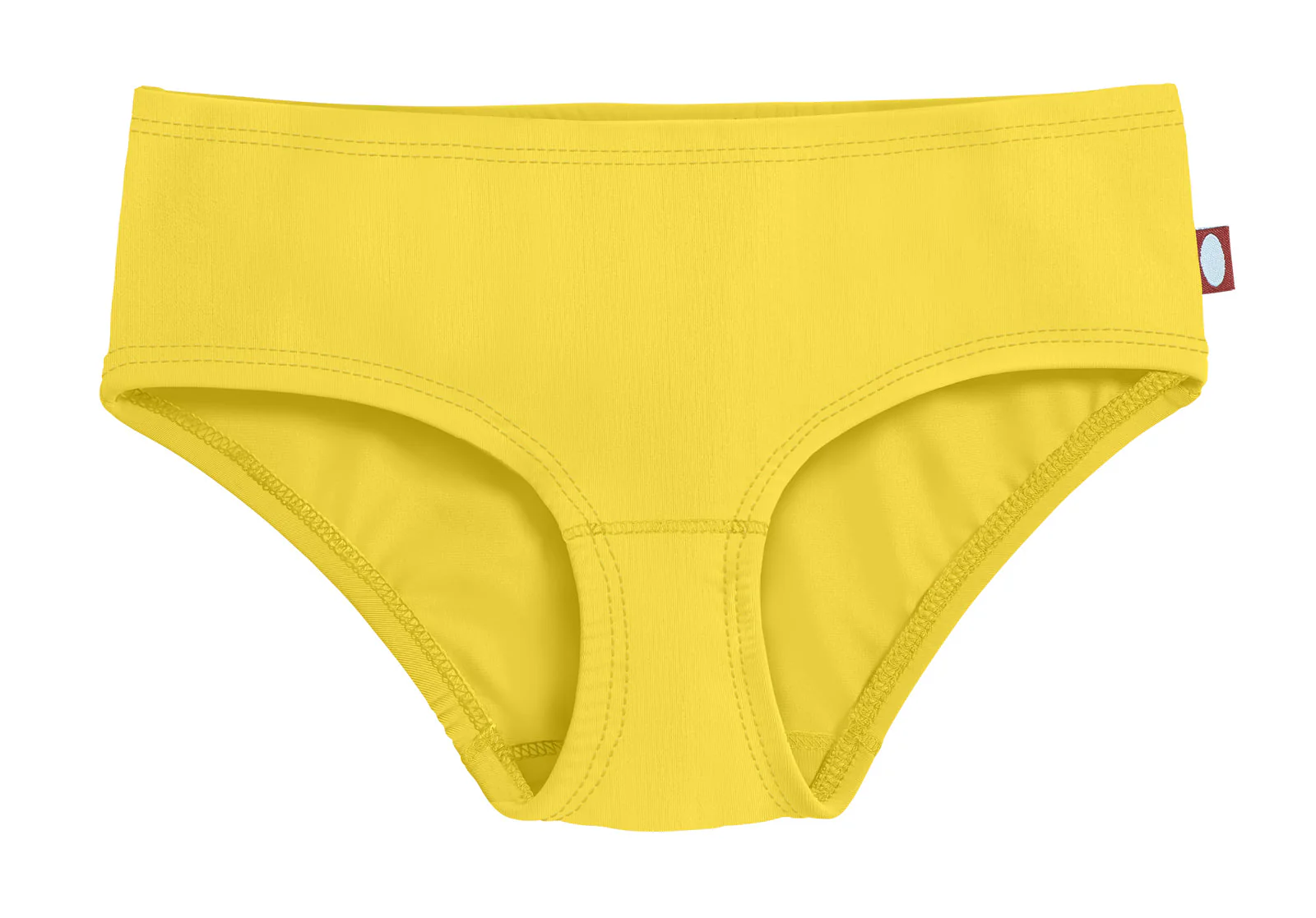 Girls Recycled Nylon UPF 50+ Swim Brief | Yellow - Remutear