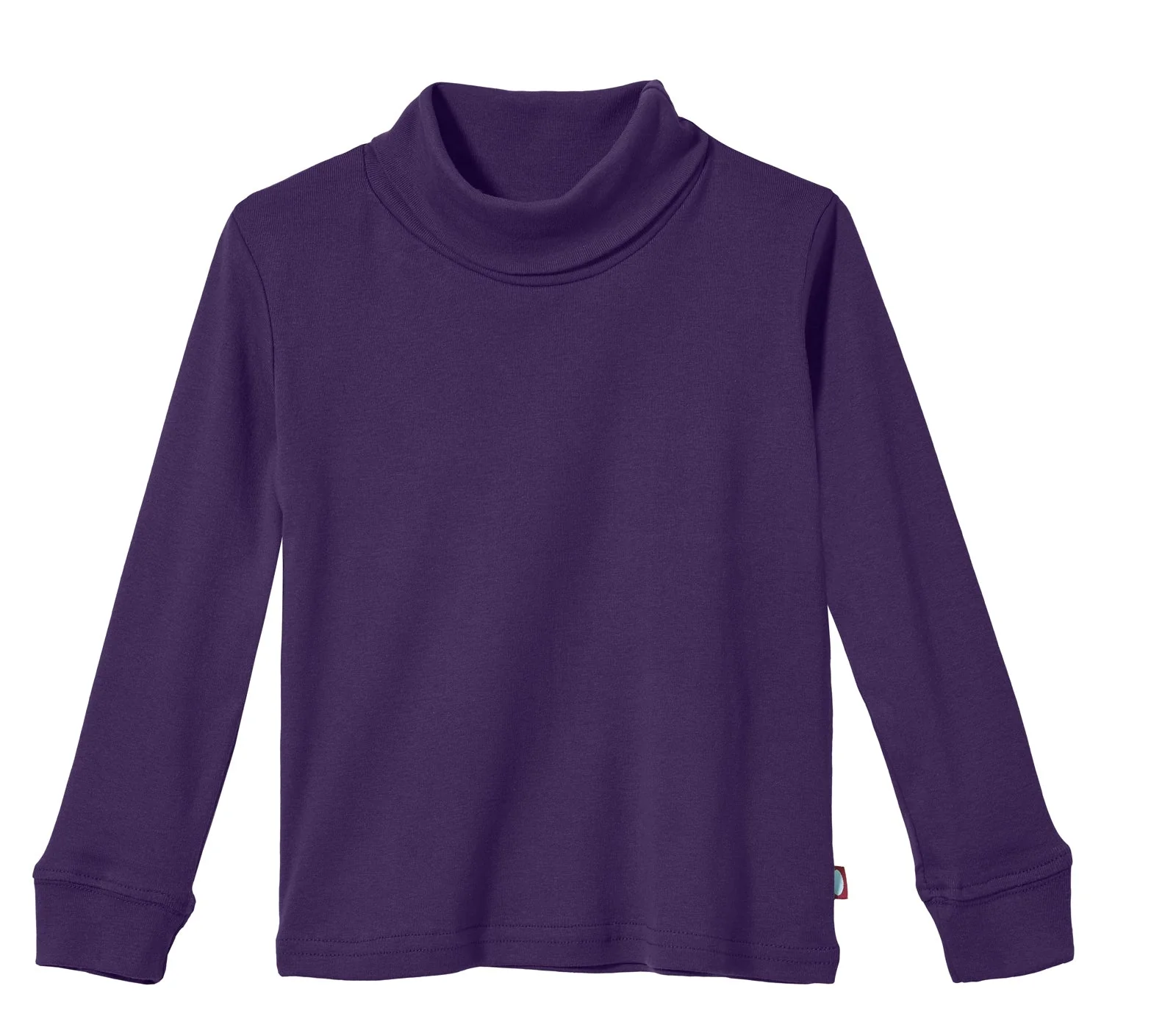Boys and Girls Soft Cotton Turtleneck  | Purple - Remutear