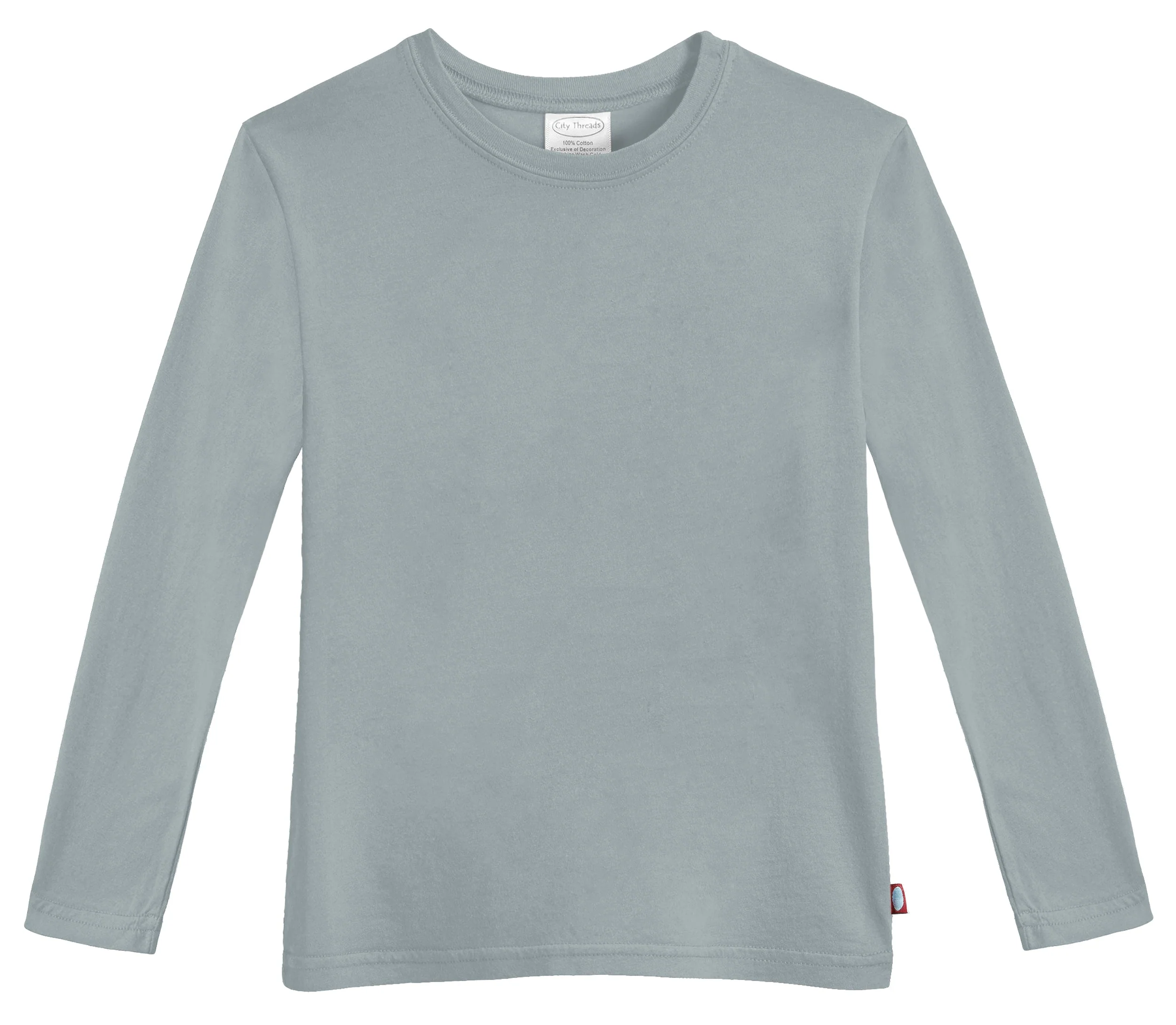 Boys Soft Cotton Jersey Long Sleeve Tee | Road - Remutear