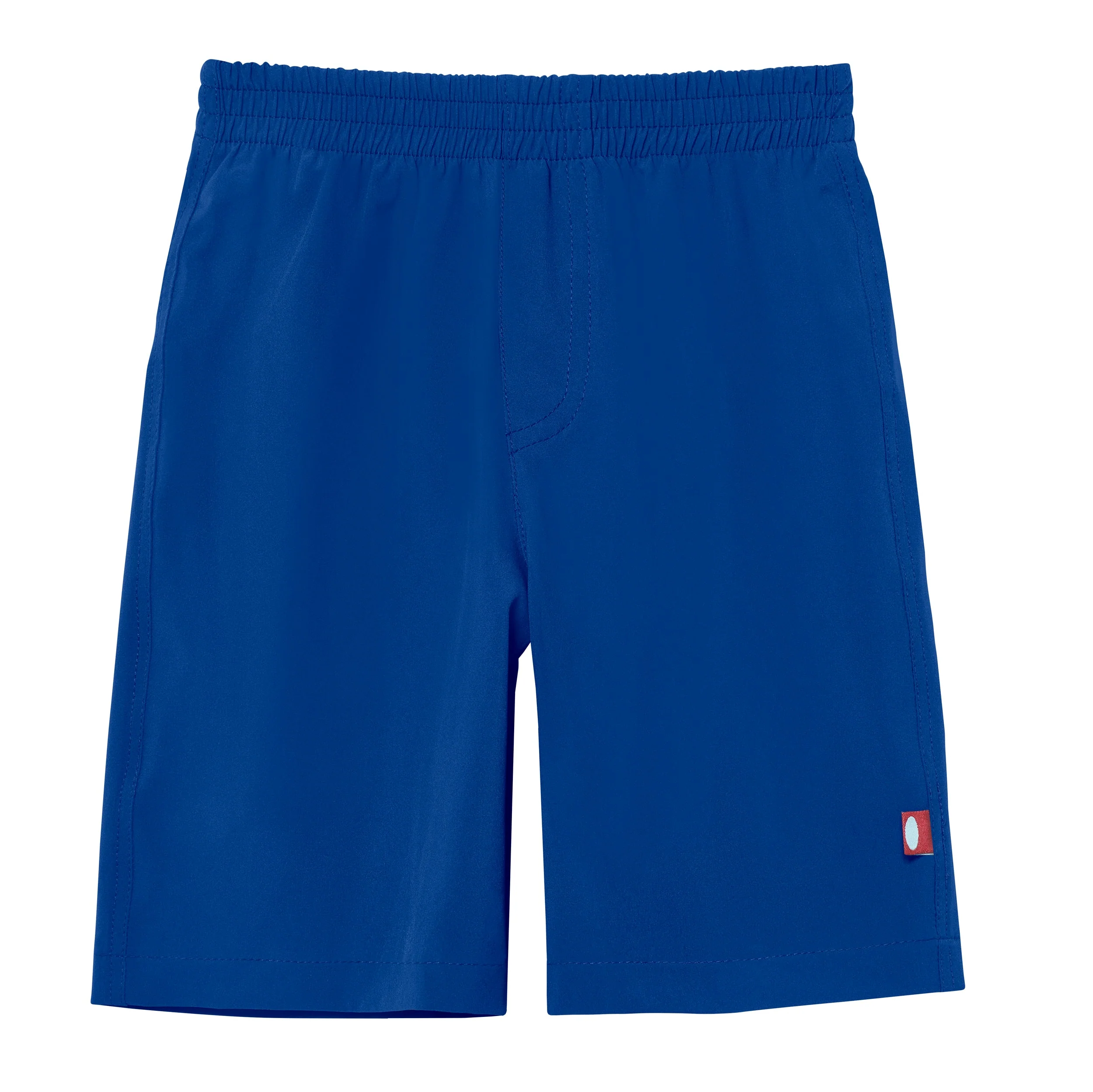Boys UPF 50+ Soft Stretch Below the Knee Swim Board Shorts | Royal - Remutear