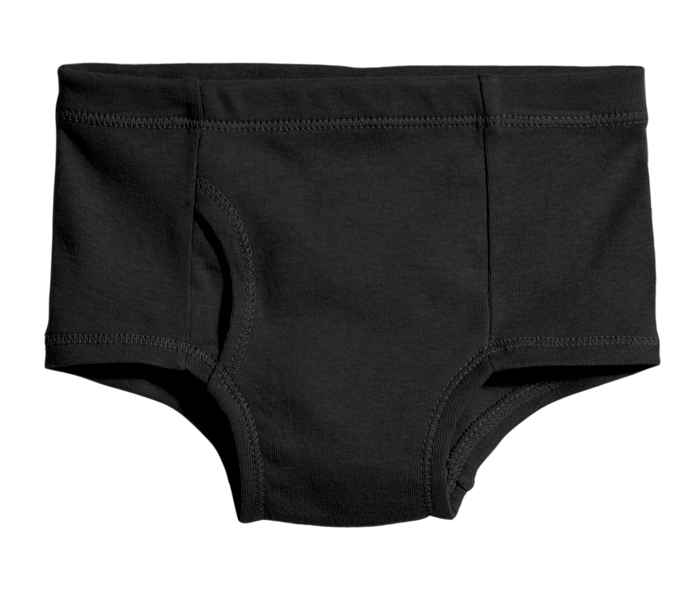 Boys Organic Cotton Brief | Black - Remutear
