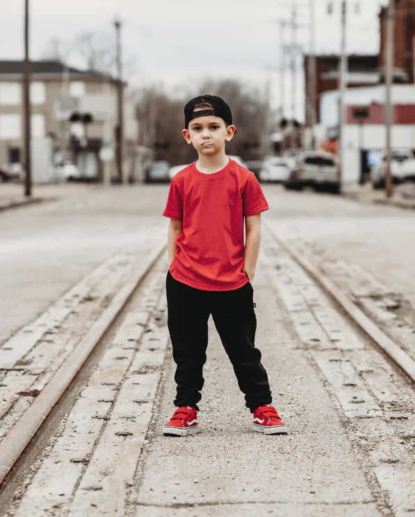 Soft Cotton Pocket Fleece Jogger| Charcoal - Remutear