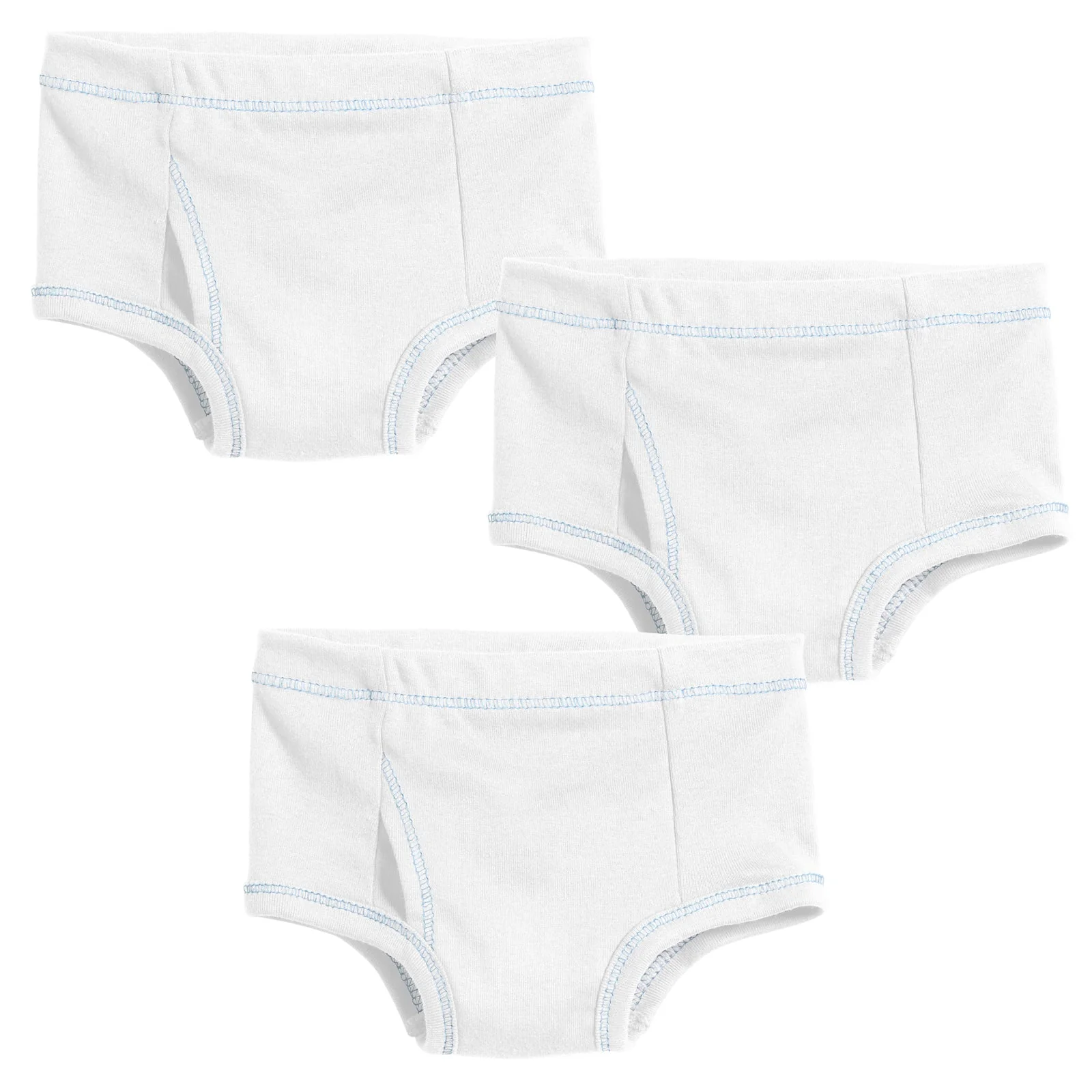 Boys Soft Cotton Brief 3-Pack | Favorite White - Remutear