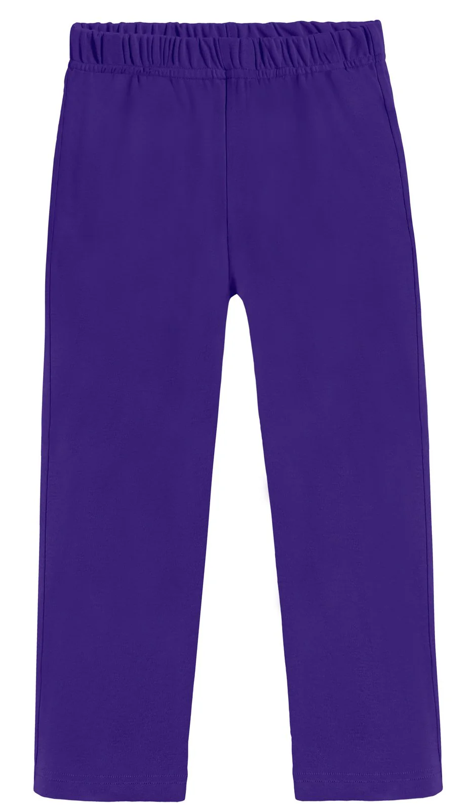 Boys Soft Cotton Athletic Pants - UPF 50+ | Athletic Purple - Remutear