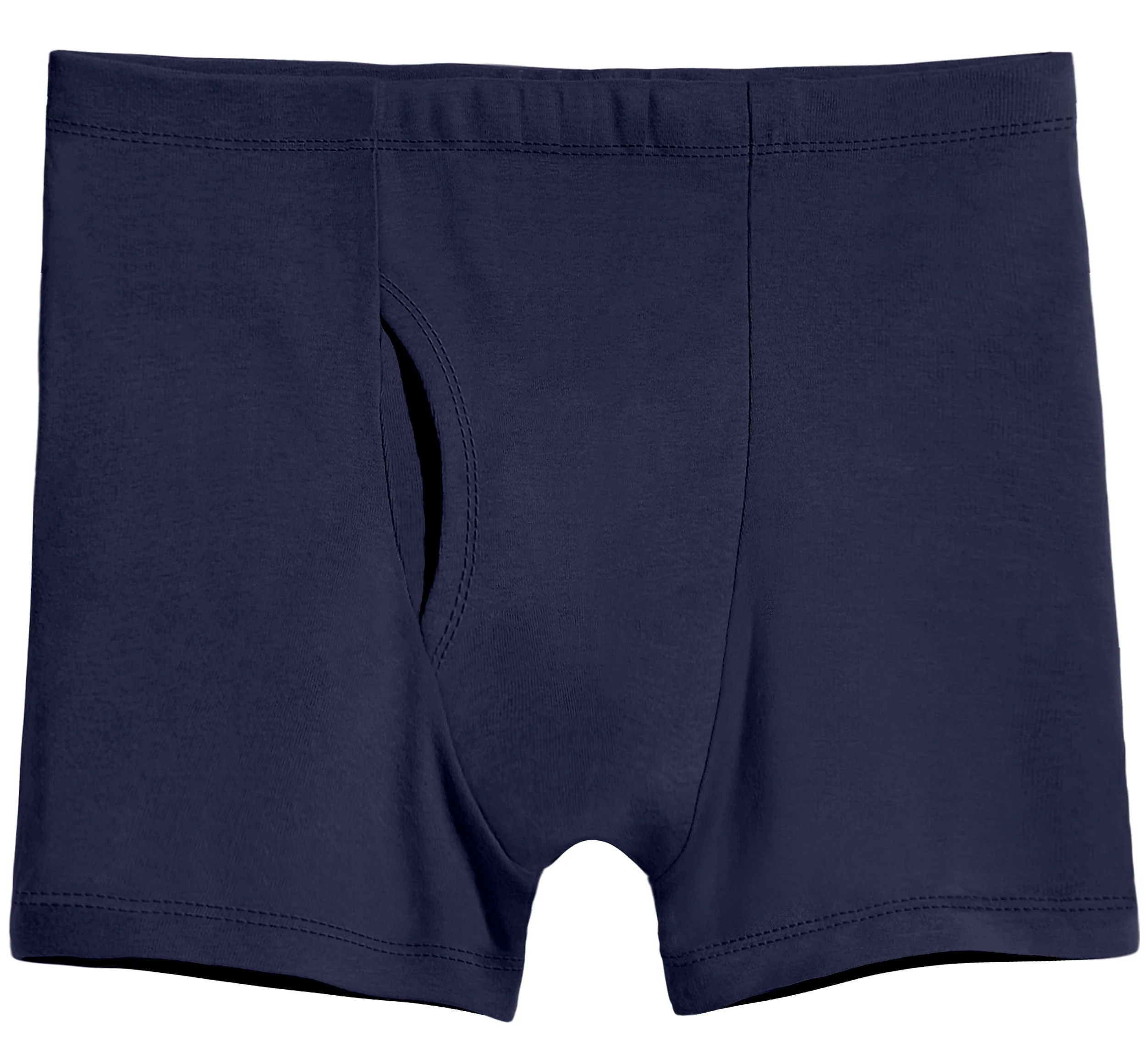 Men's Soft 100% Organic Cotton Boxer Briefs | Navy - Remutear