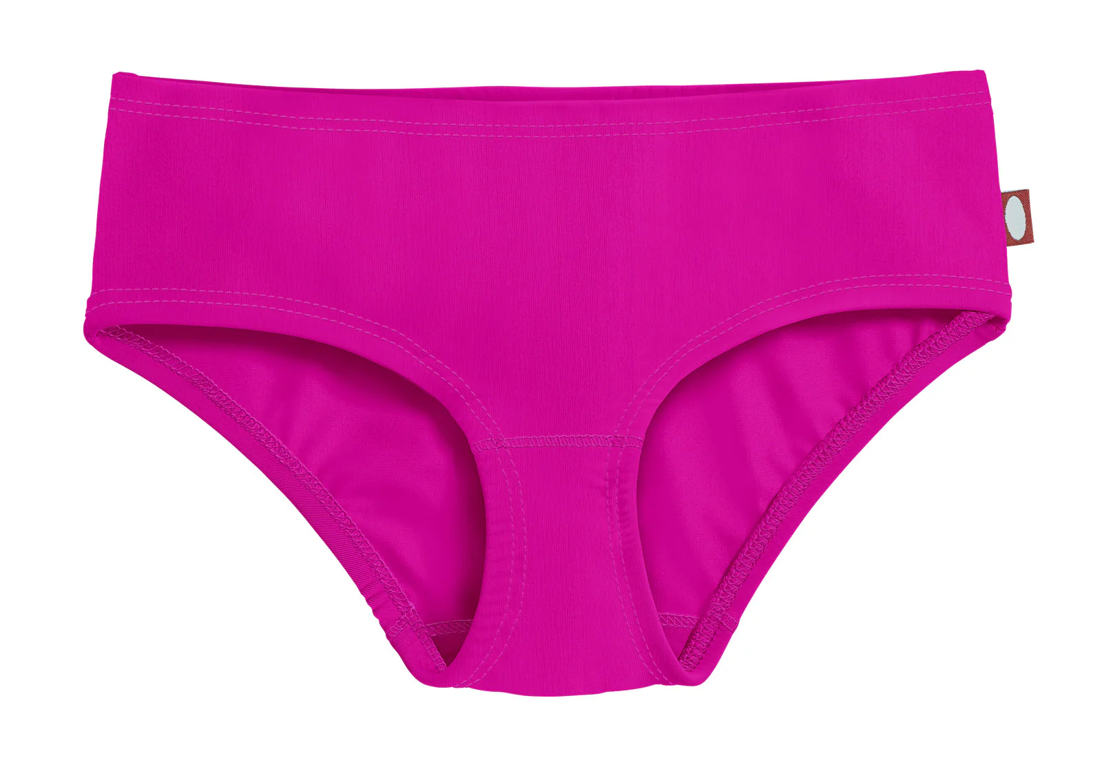 Girls Recycled Nylon UPF 50+ Swim Brief | Hot Pink - Remutear
