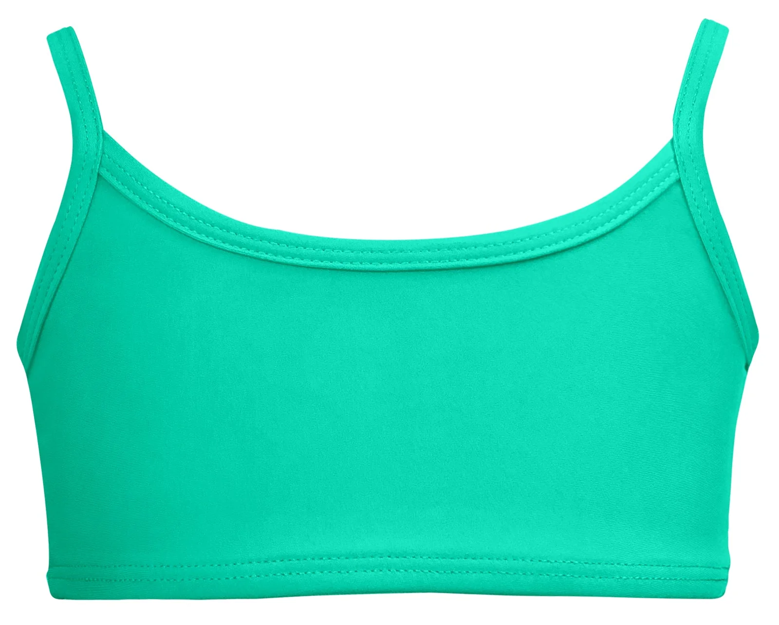 Girls UPF 50+ Bikini Swim Top  | Aqua - Remutear